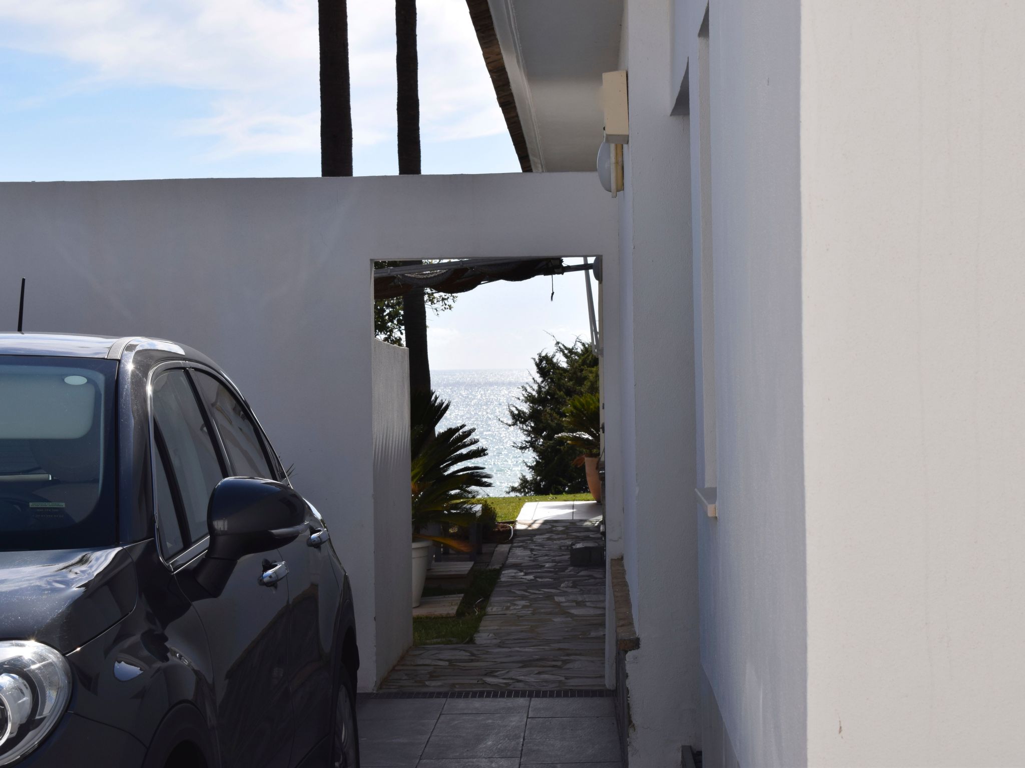 Villa "Casa Roche" mit Blick auf das Wasser-Dehors