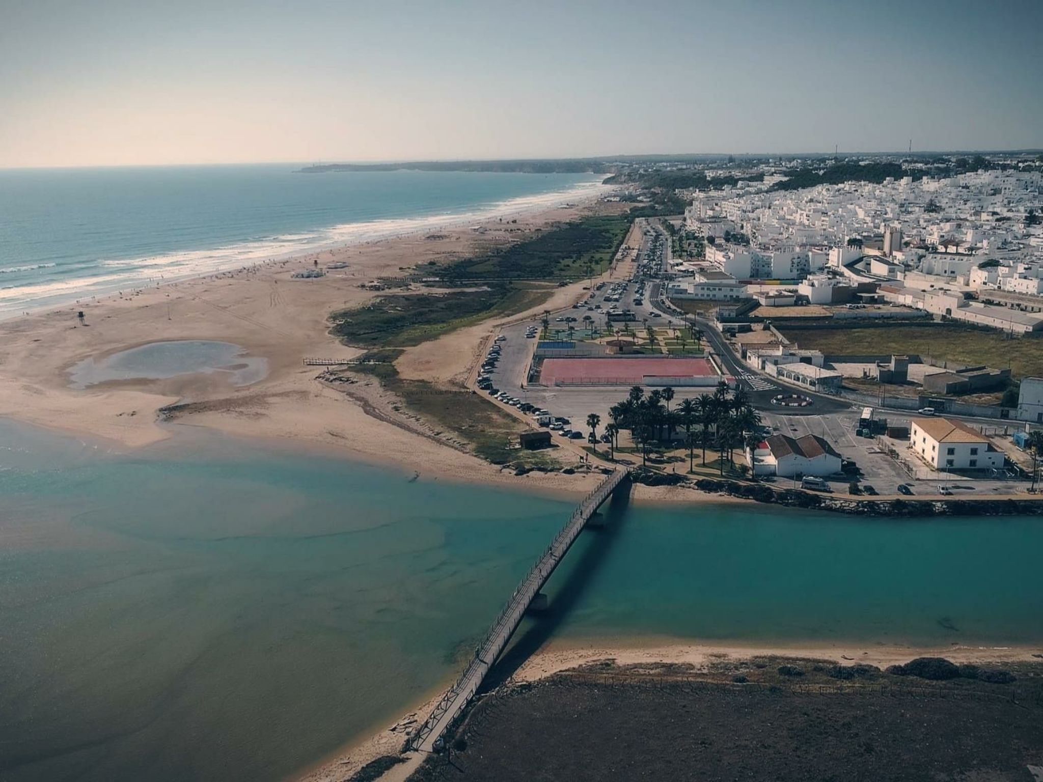 Helle und geräumige Wohnung in Conil-Drinnen