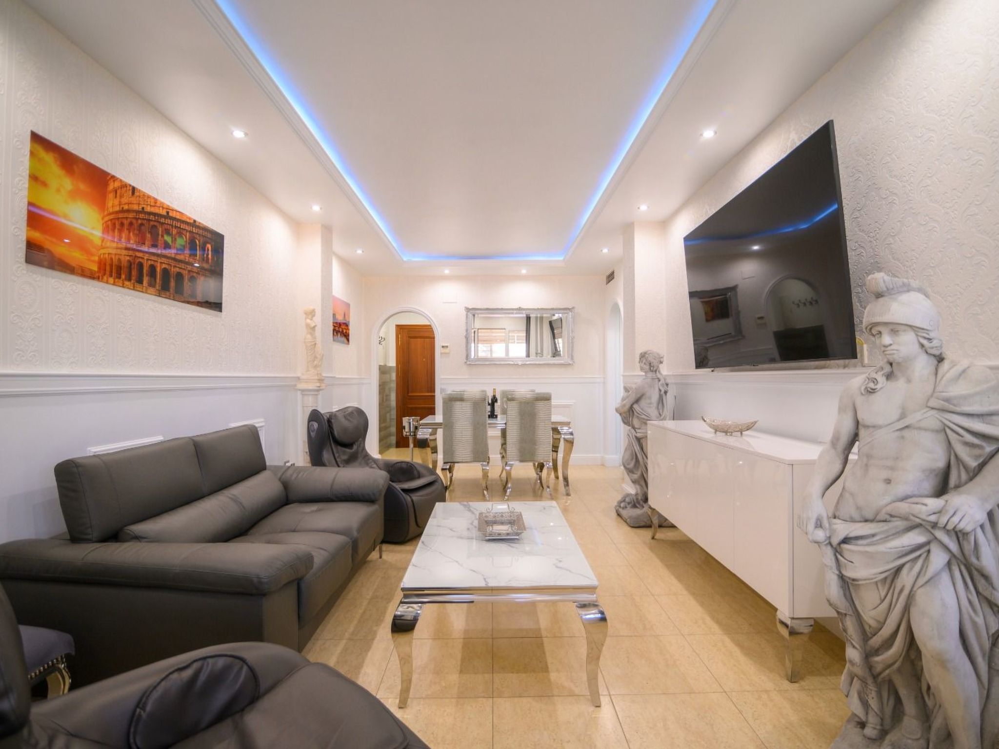 Oceanum Spa Deluxe Apartment mit Jacuzzi und Sauna-Drinnen