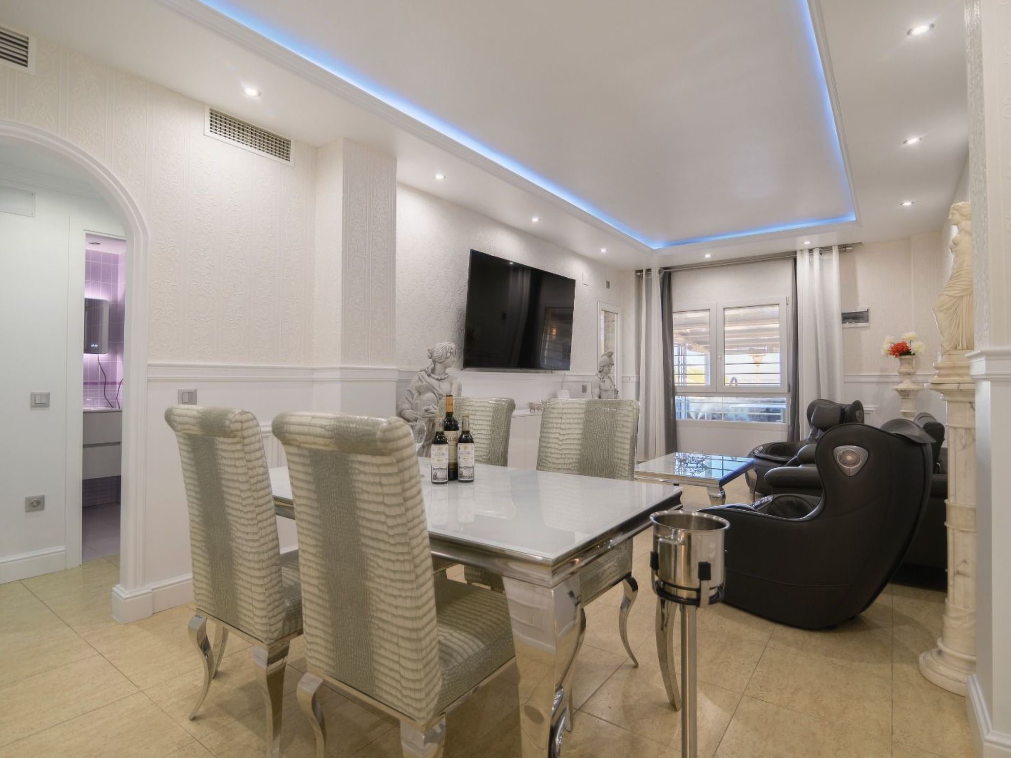 Oceanum Spa Deluxe Apartment mit Jacuzzi und Sauna-Drinnen