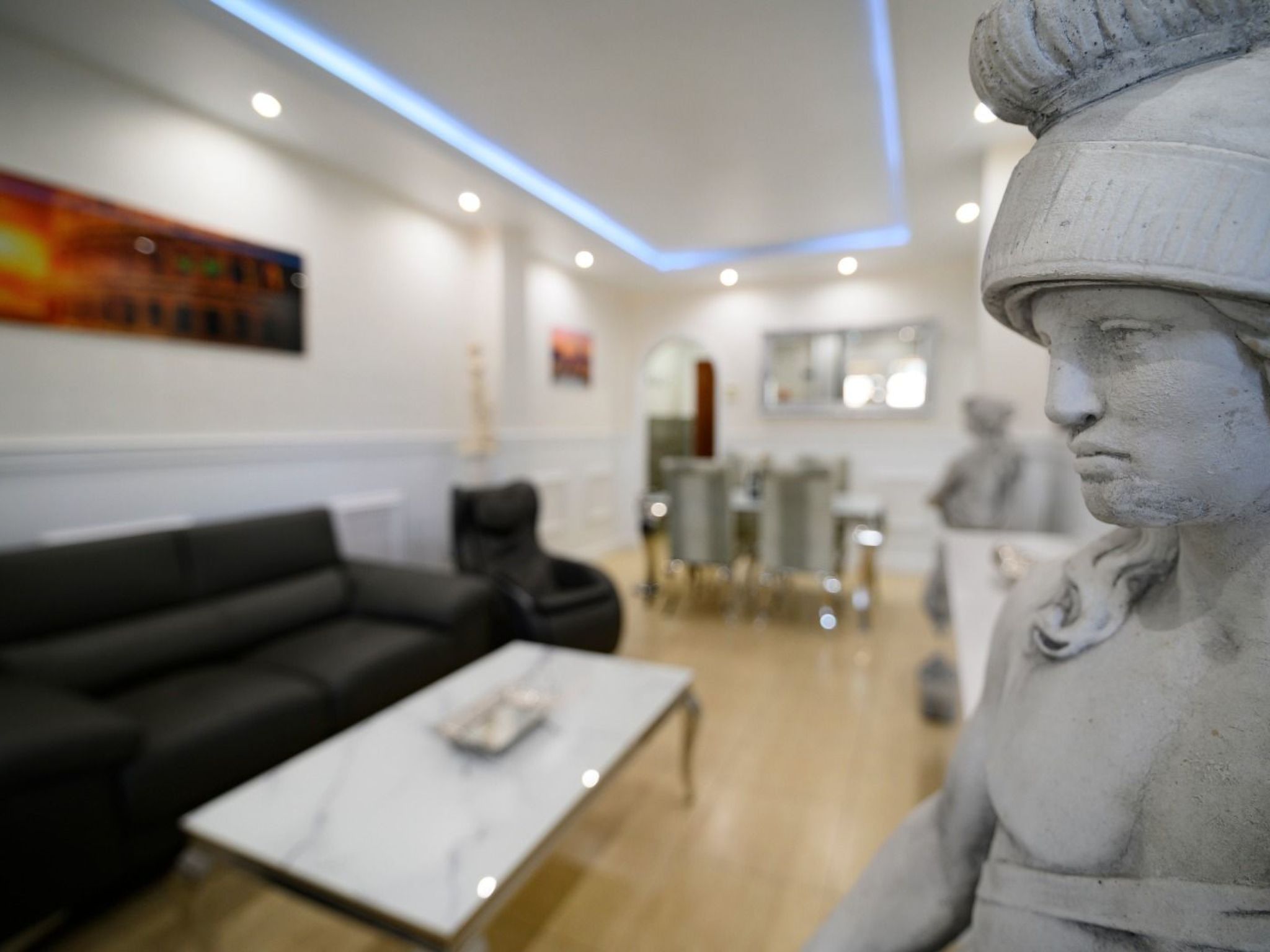 Oceanum Spa Deluxe Apartment mit Jacuzzi und Sauna-Drinnen