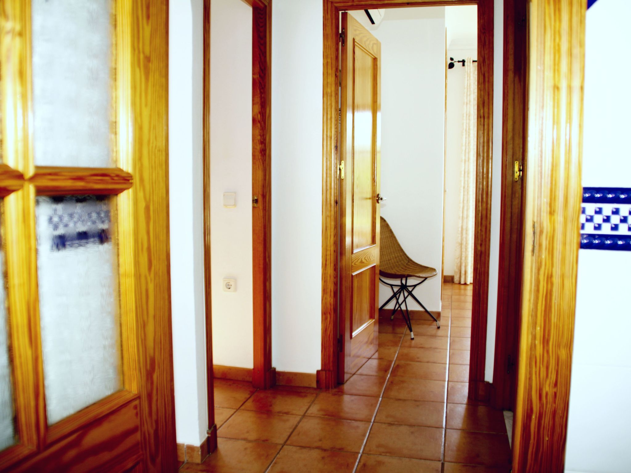 Wohnung Klimaanlage, Wifi, Terrasse,-Binnen