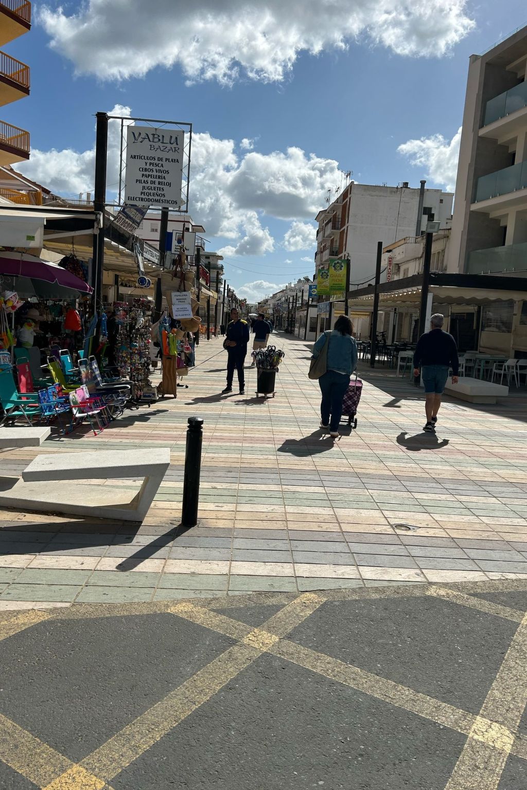 in der Nähe des Golfplatzes