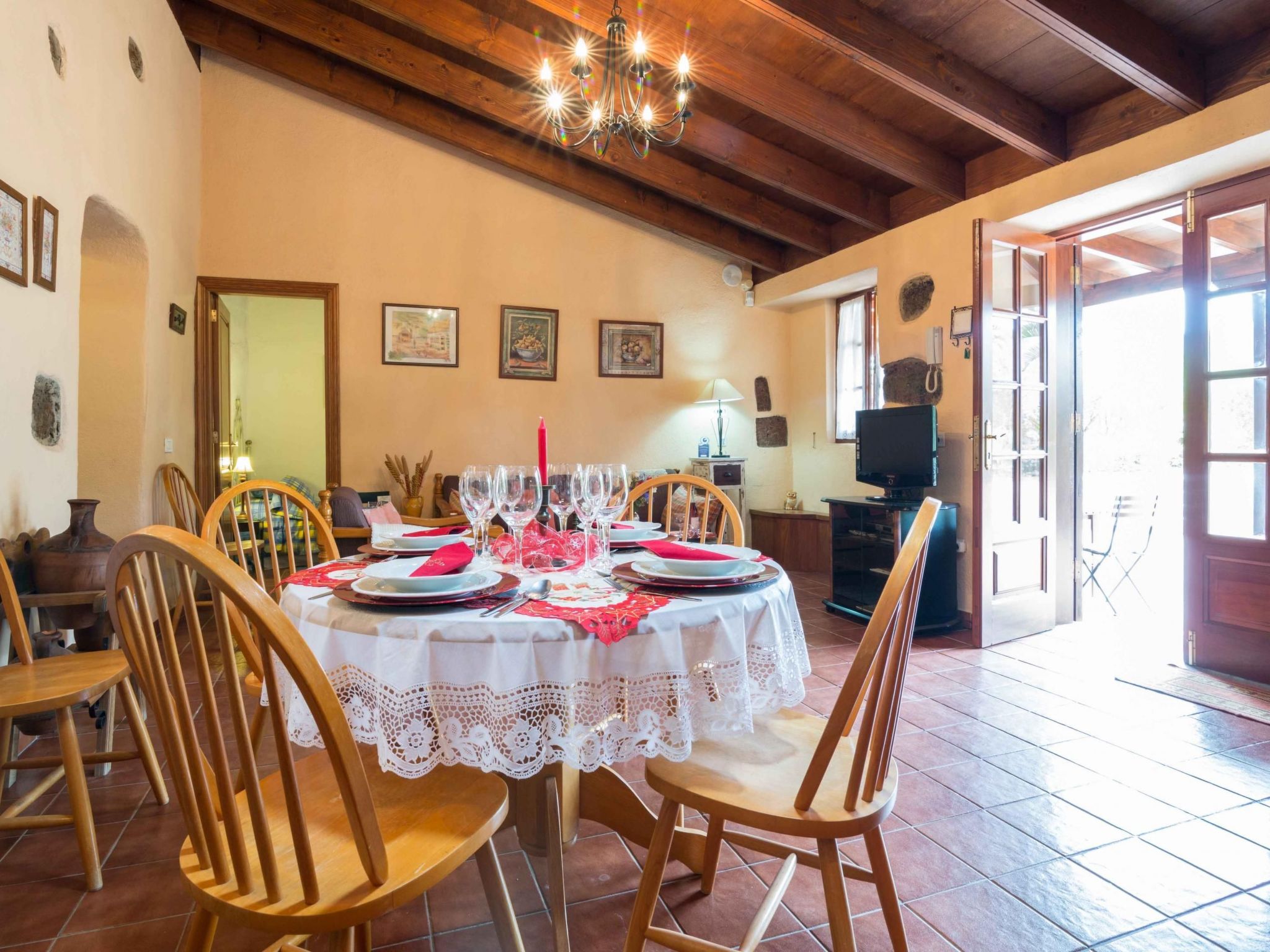 Familienfinca auf dem Lande mit Schwimmbad-Inside