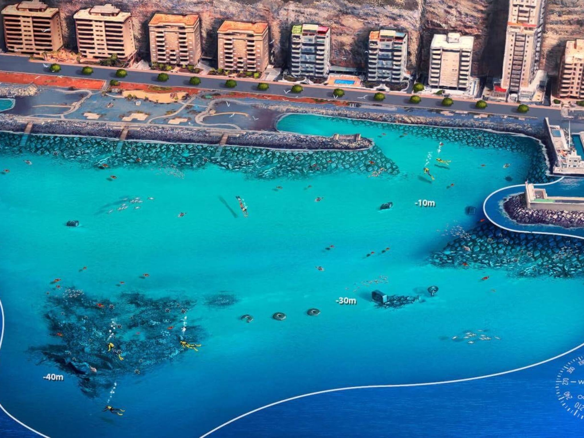 Schöne Wohnung Radazul Meerblick-Dedans