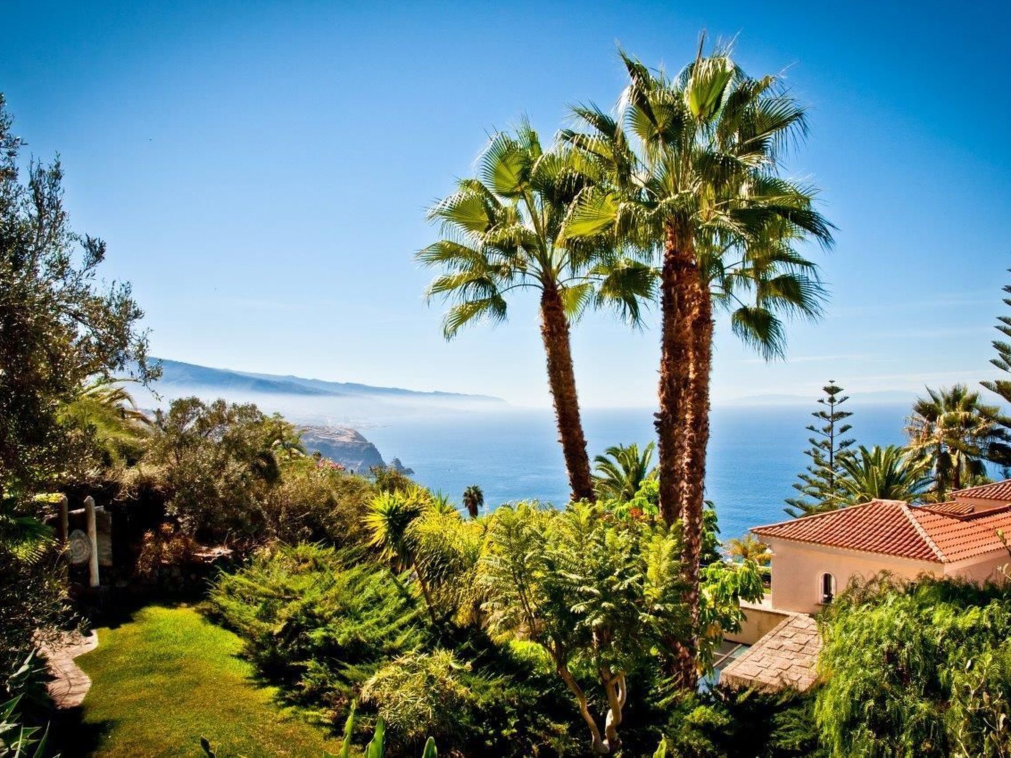 In La Matanza De Acentejo mit Großem Garten und Panoramablick-Image-tags.info