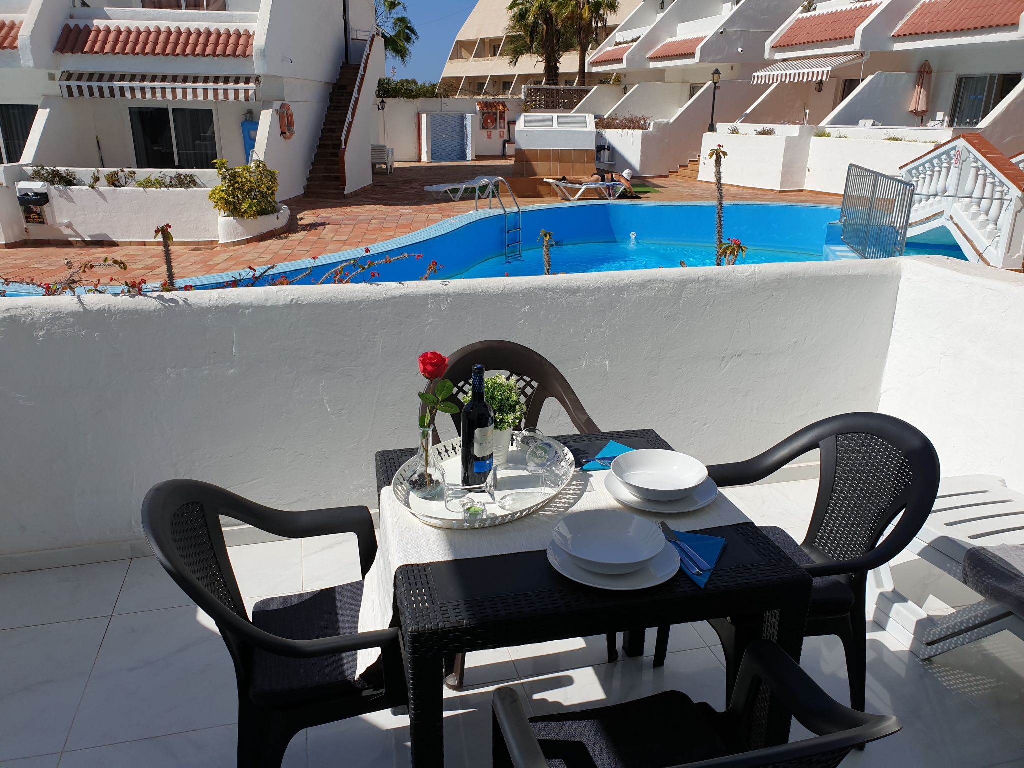 Appartement in Playa De Las Américas mit Balkon-Dedans