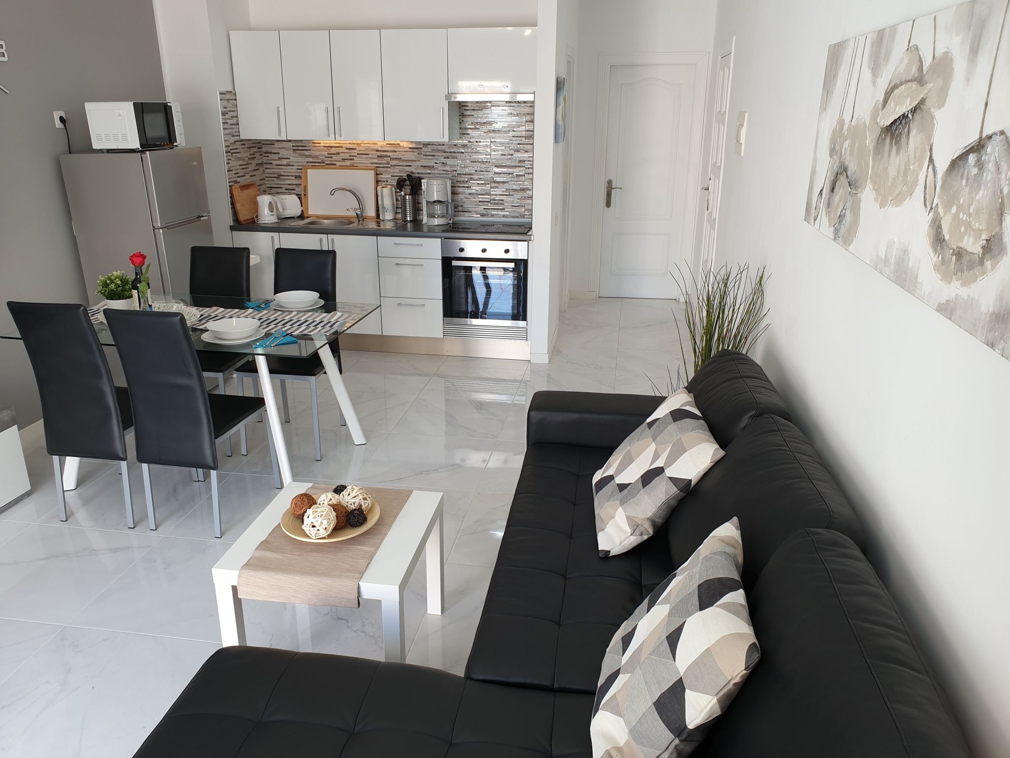 Appartement in Playa De Las Américas mit Balkon-Dedans