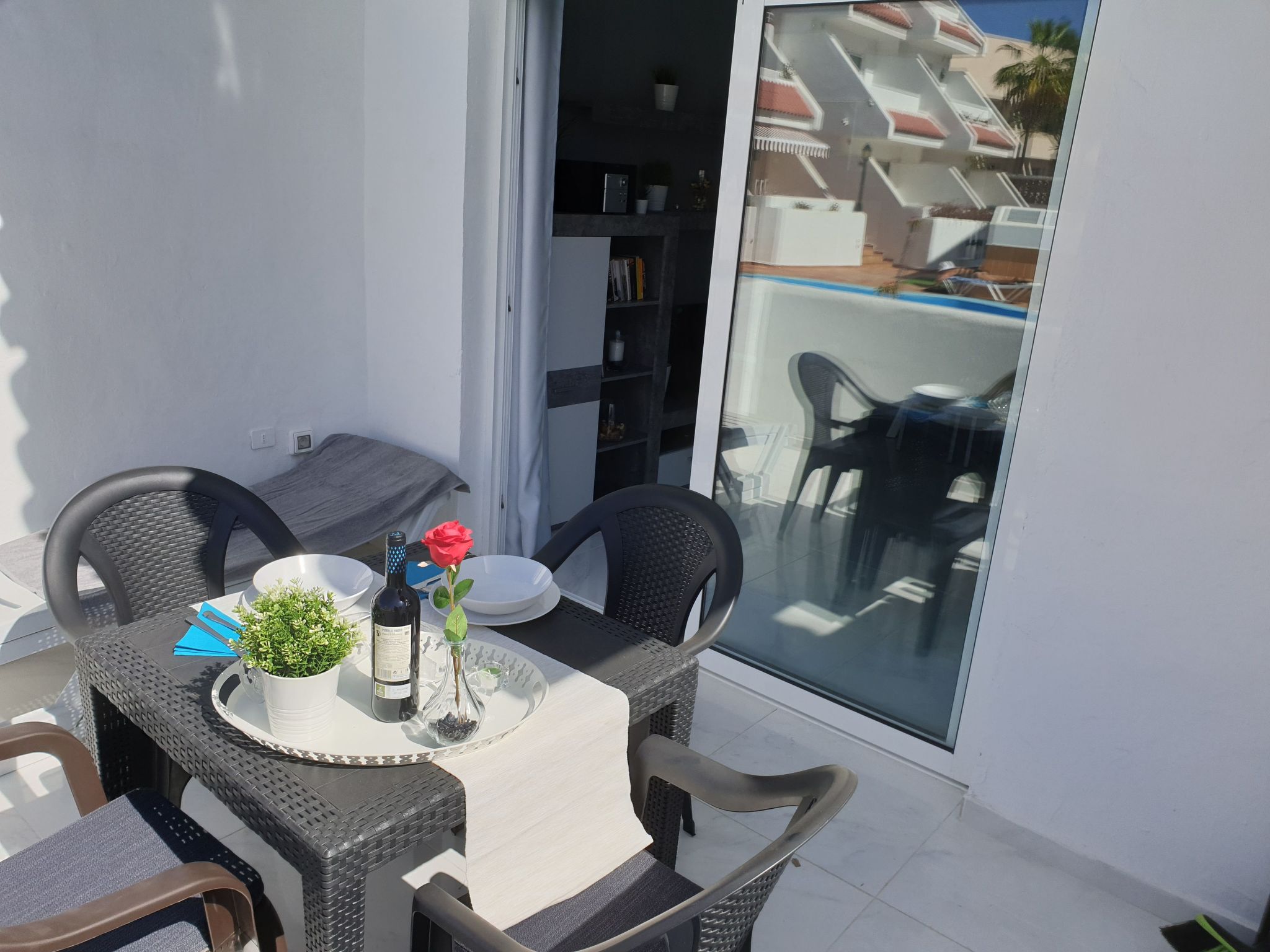 Appartement in Playa De Las Américas mit Balkon-Dedans
