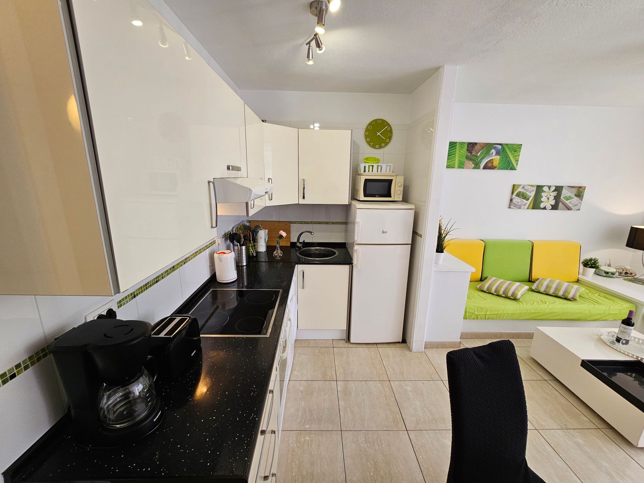 Schönes Appartement Casa Palmera 3 mit Balkon-Binnen