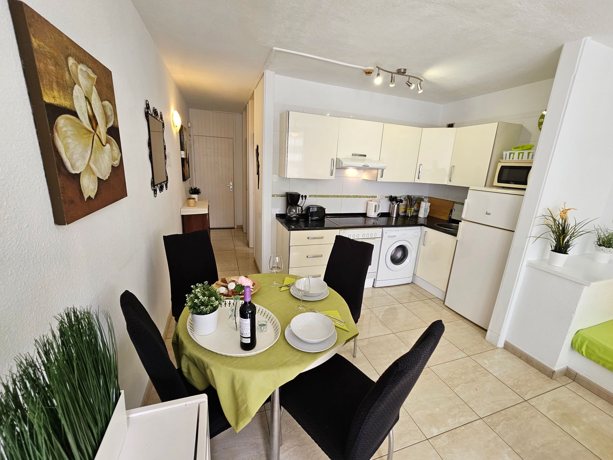 Schönes Appartement Casa Palmera 3 mit Balkon-Binnen