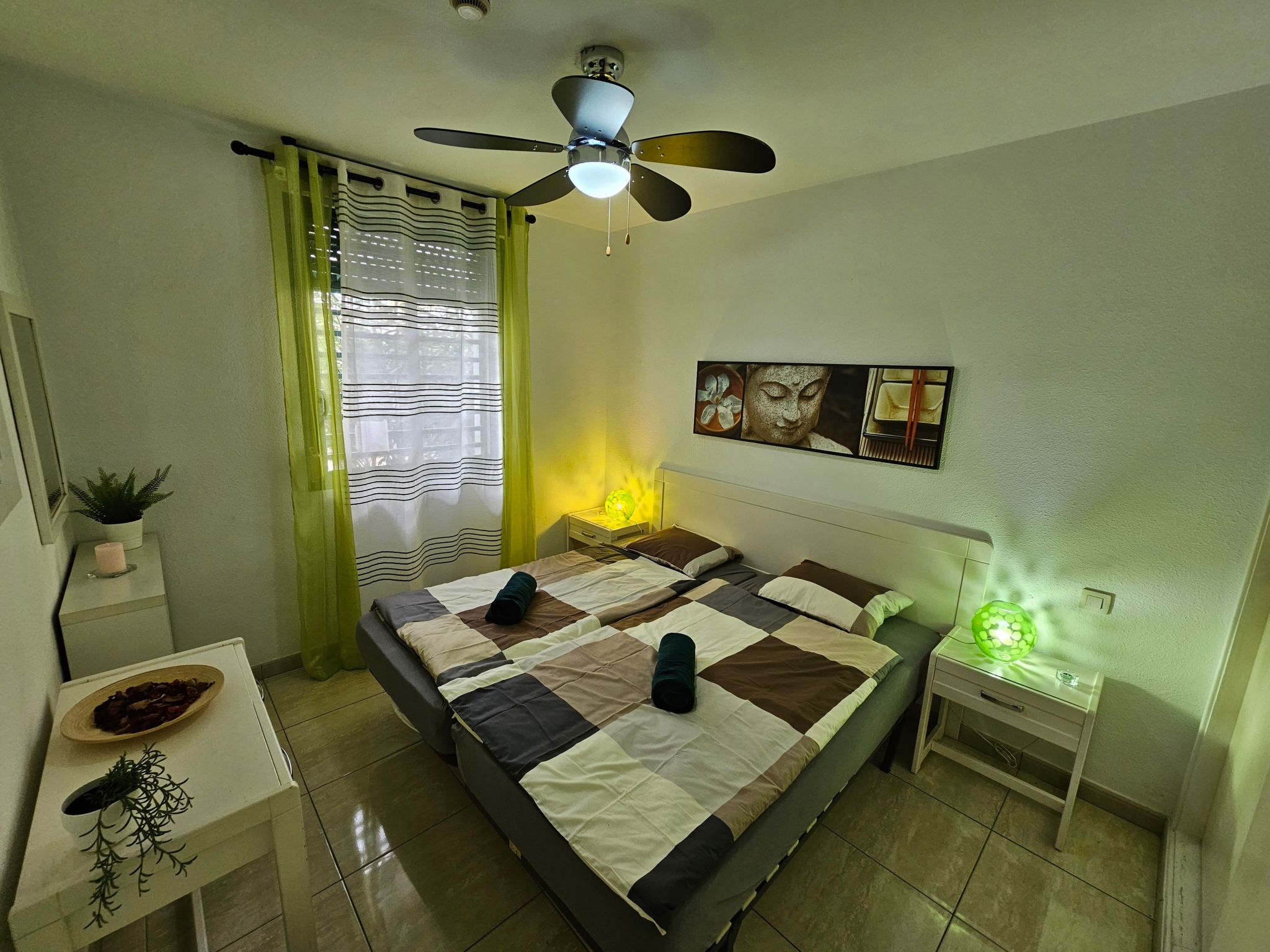 Schönes Appartement Casa Palmera 3 mit Balkon-Binnen