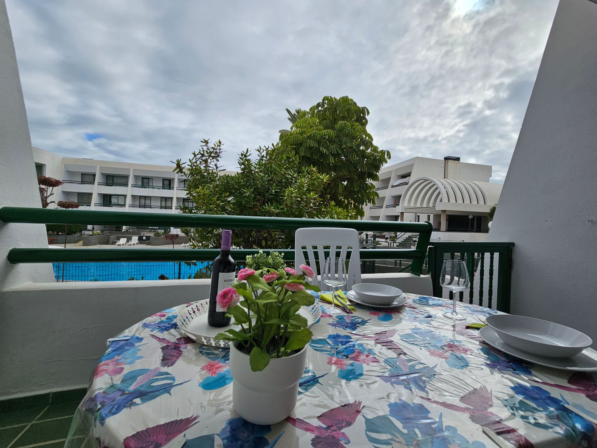 Schönes Appartement Casa Palmera 3 mit Balkon-Binnen