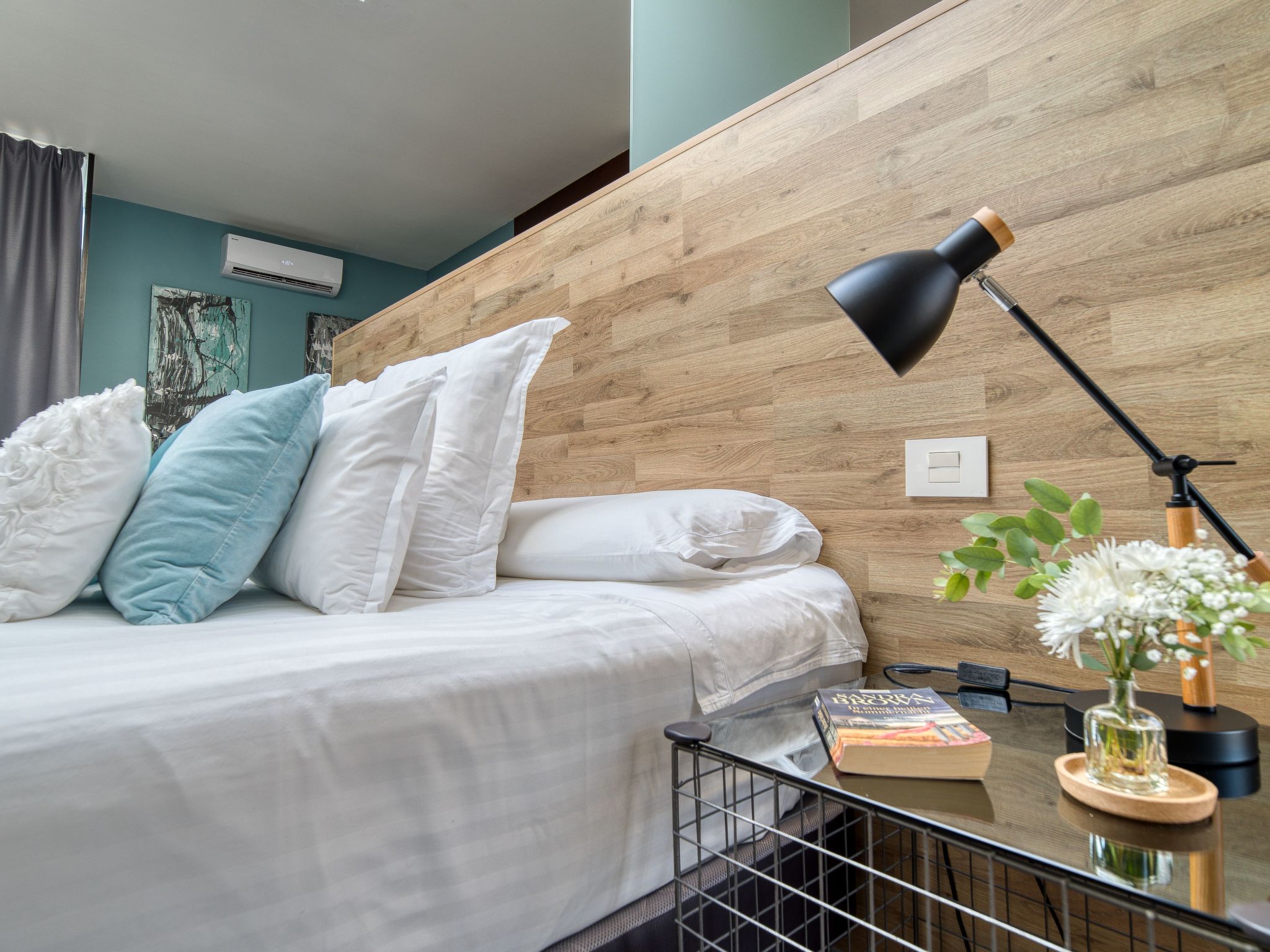 Mit überdachtem Pool in Tijoco Bajo-Dedans