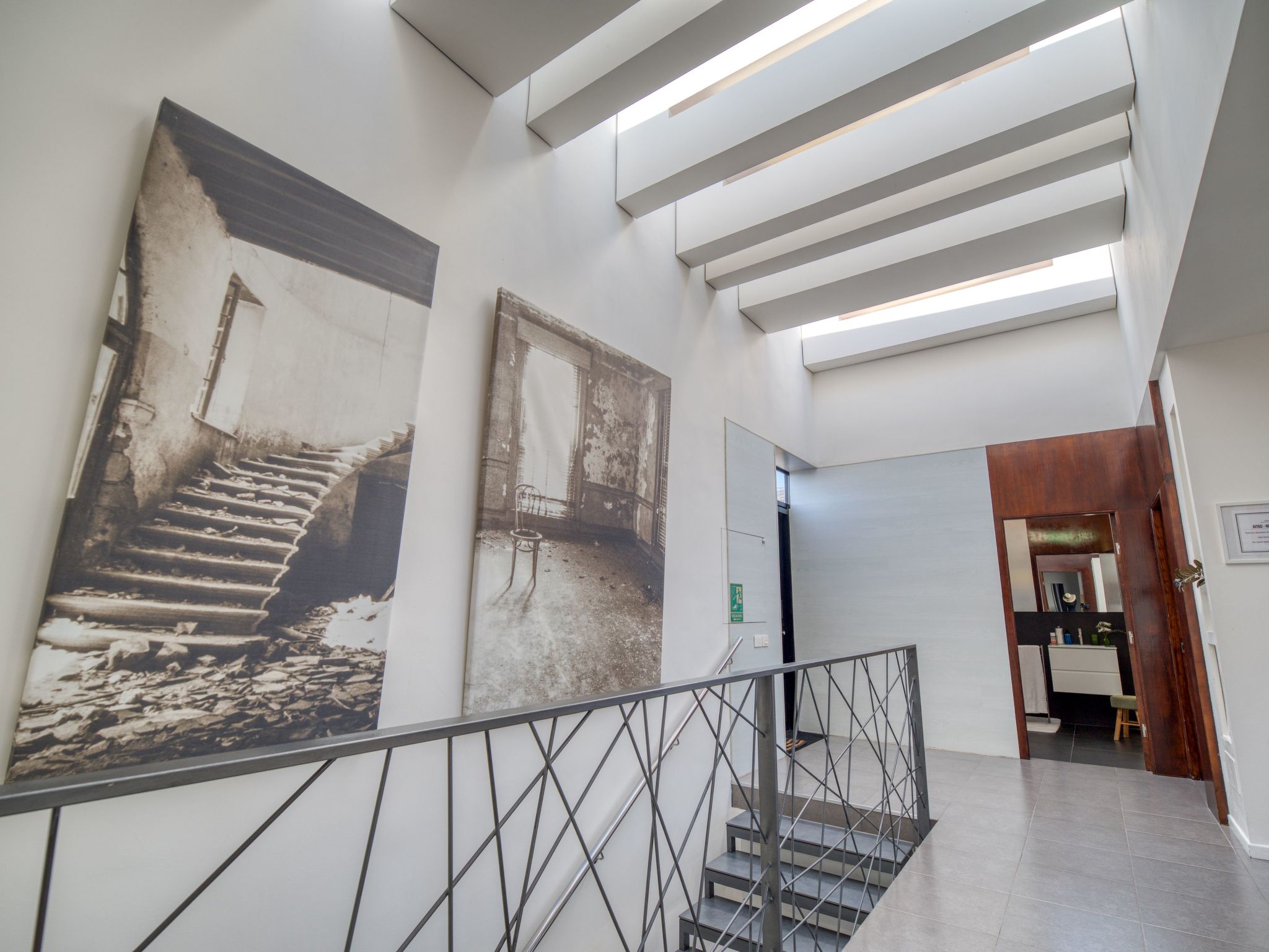 Mit überdachtem Pool in Tijoco Bajo-Dedans