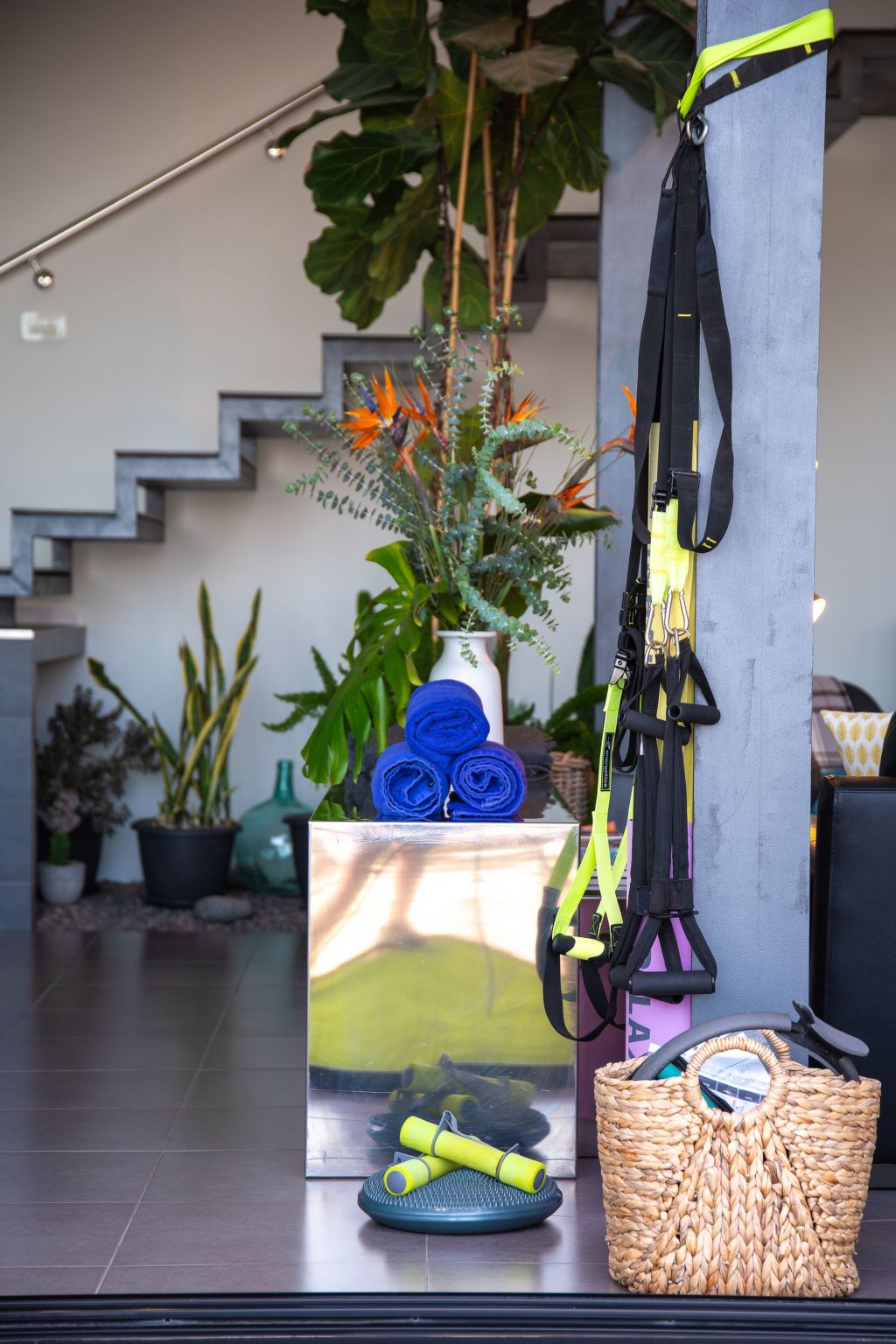 Mit überdachtem Pool in Tijoco Bajo-Dedans