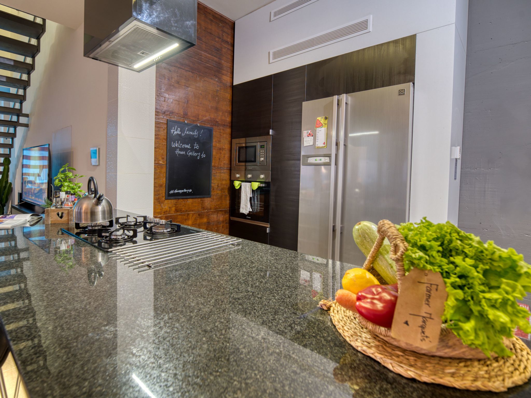 Mit überdachtem Pool in Tijoco Bajo-Dedans