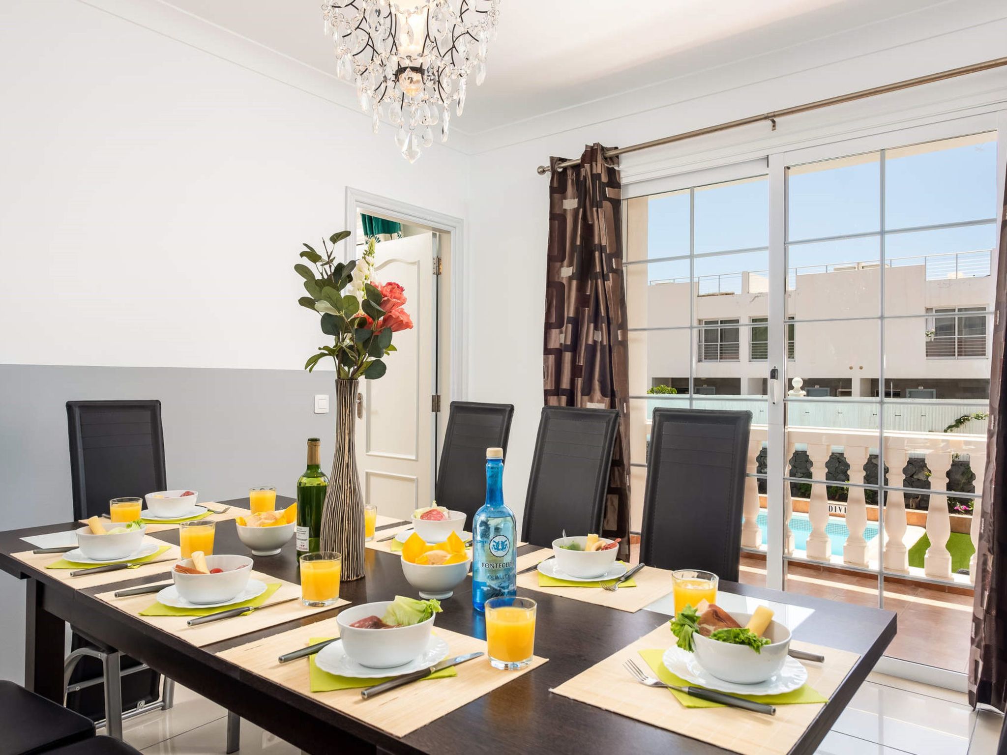 Villa Naranja mit beheiztem Pool und Meerblick-Binnen