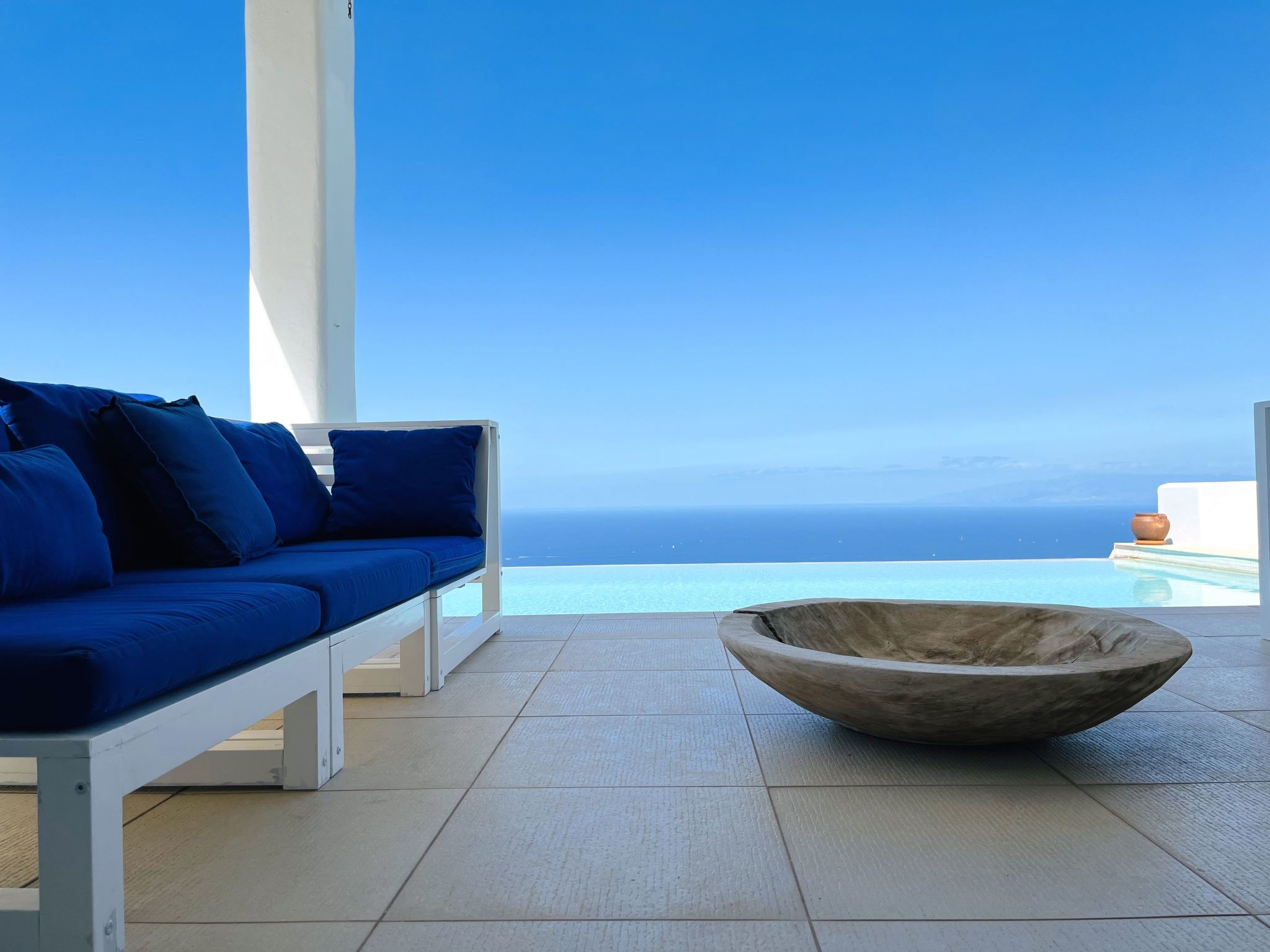 Villa 'Itaca' im griechischen Stil mit herrlichem Meerblick