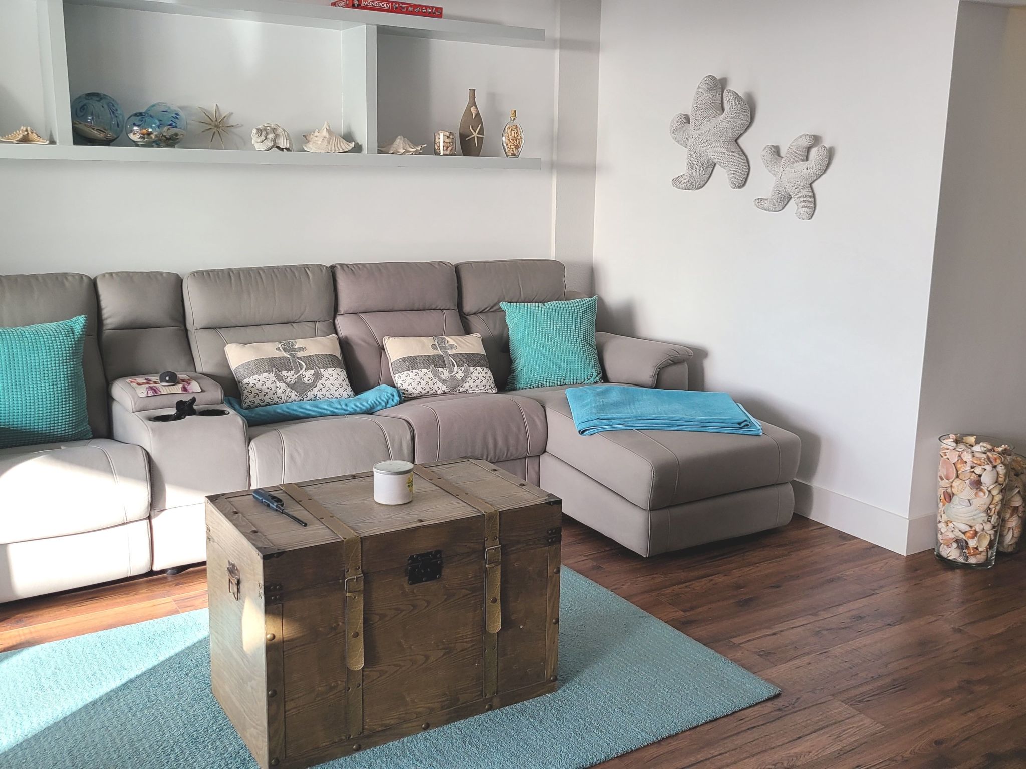 Modernes Luxus-Haus mit phantastischem Meerblick, beheizter Pool und WIFI - Binnen