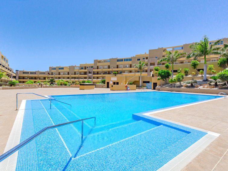 Aan het strand: Modern appartement La Perla in El Médano in El Médano