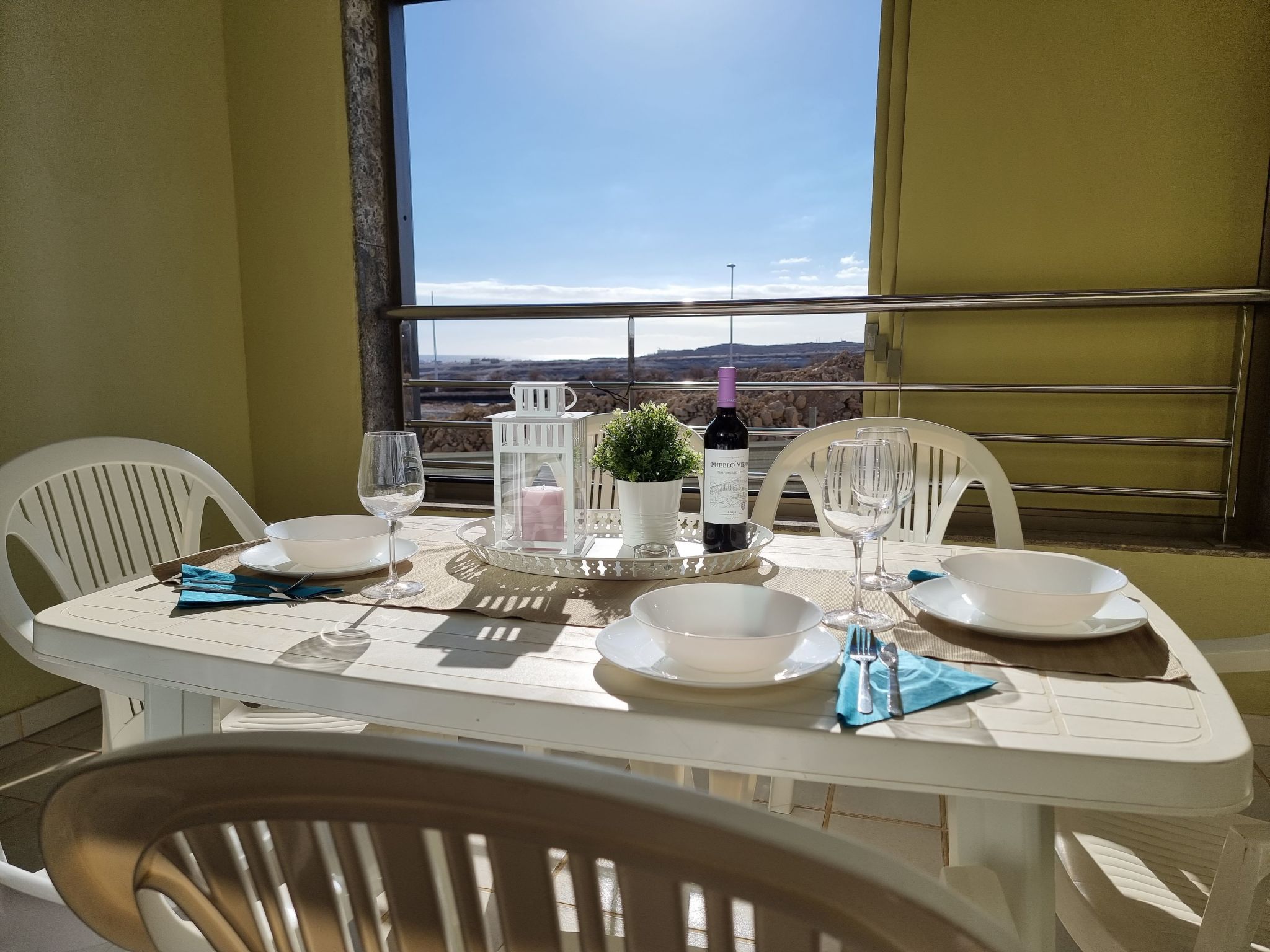 In El Médano mit Terrasse und Meerblick-Image-tags.info