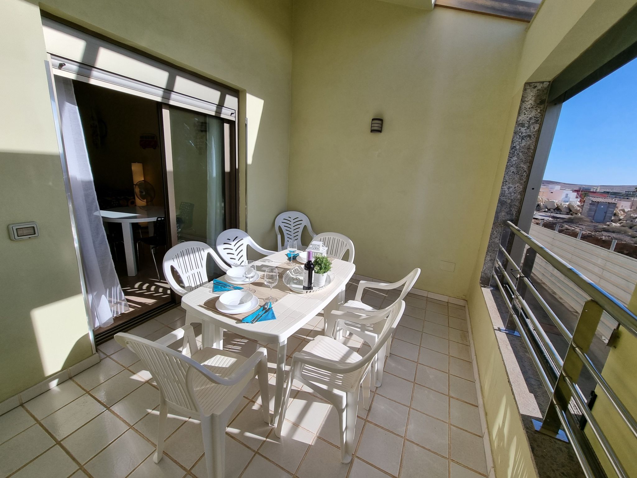 In El Médano mit Terrasse und Meerblick-Image-tags.info