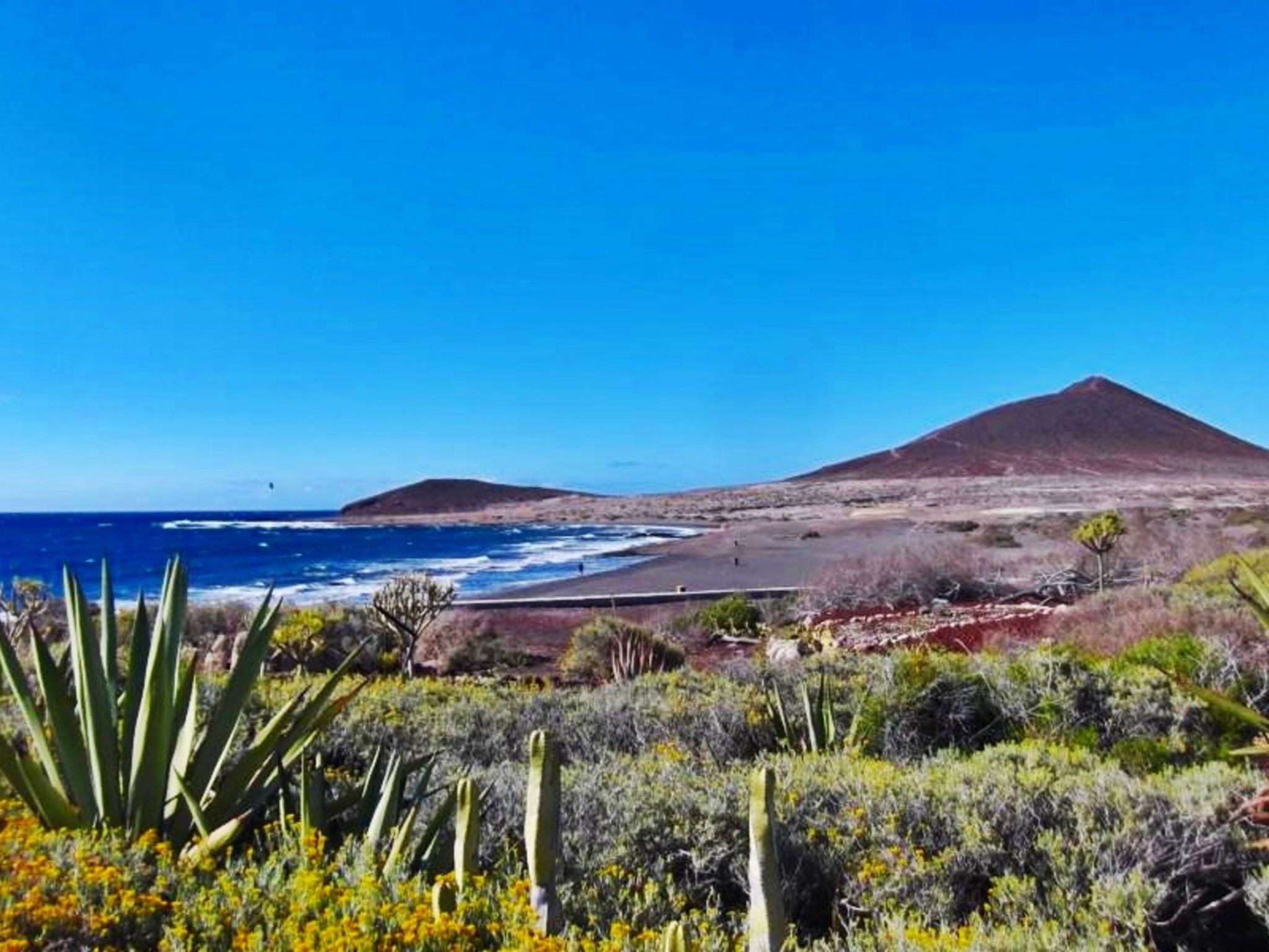In El Médano mit Terrasse und Meerblick-Image-tags.info