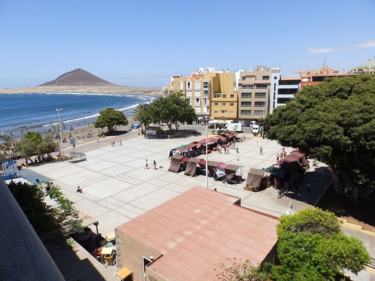 Centraal gelegen appartement met zeezicht in El Médano · 1 pers. in El Médano