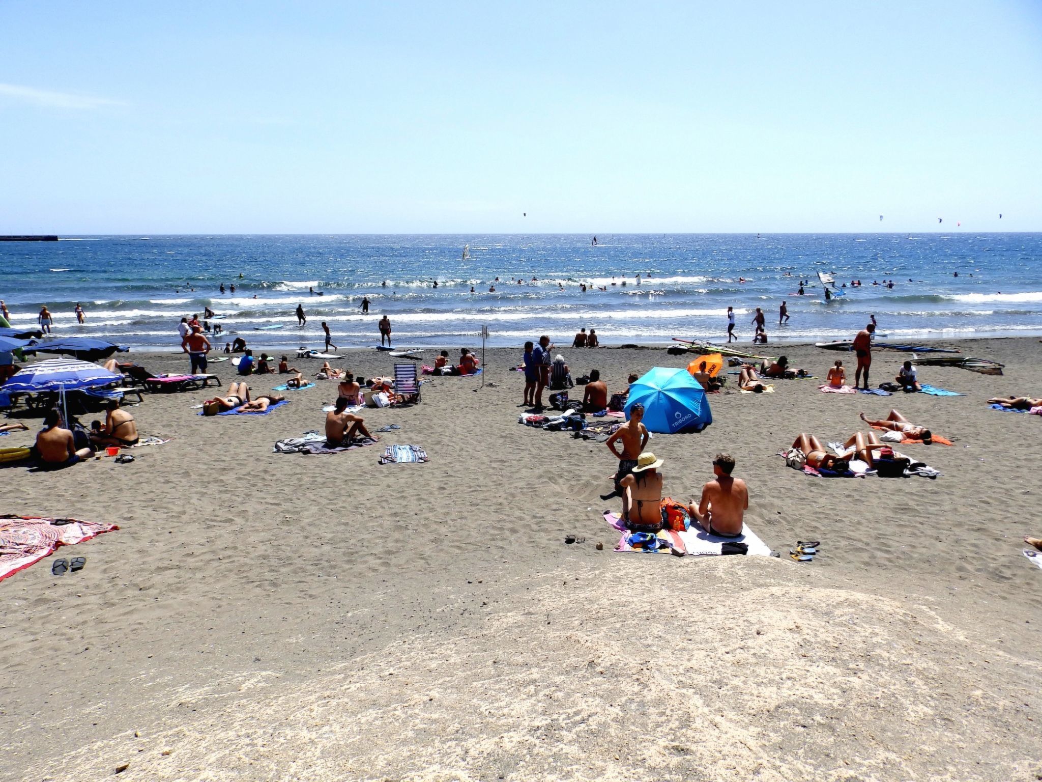 Haus mit Wifi und Terrasse direkt am Strand-Binnen