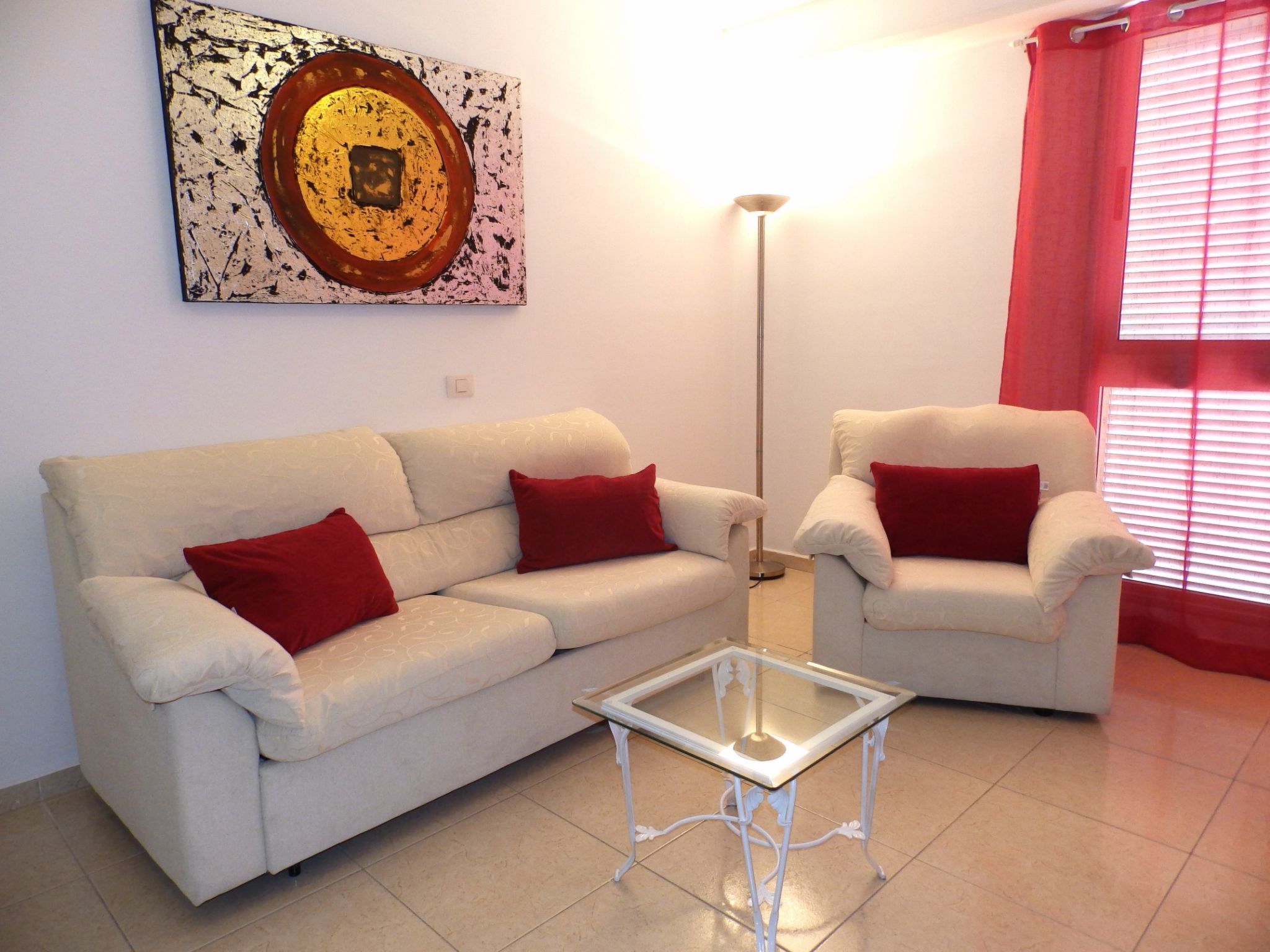 Wohnung mit Terrasse und Blick in el Medano-Binnen