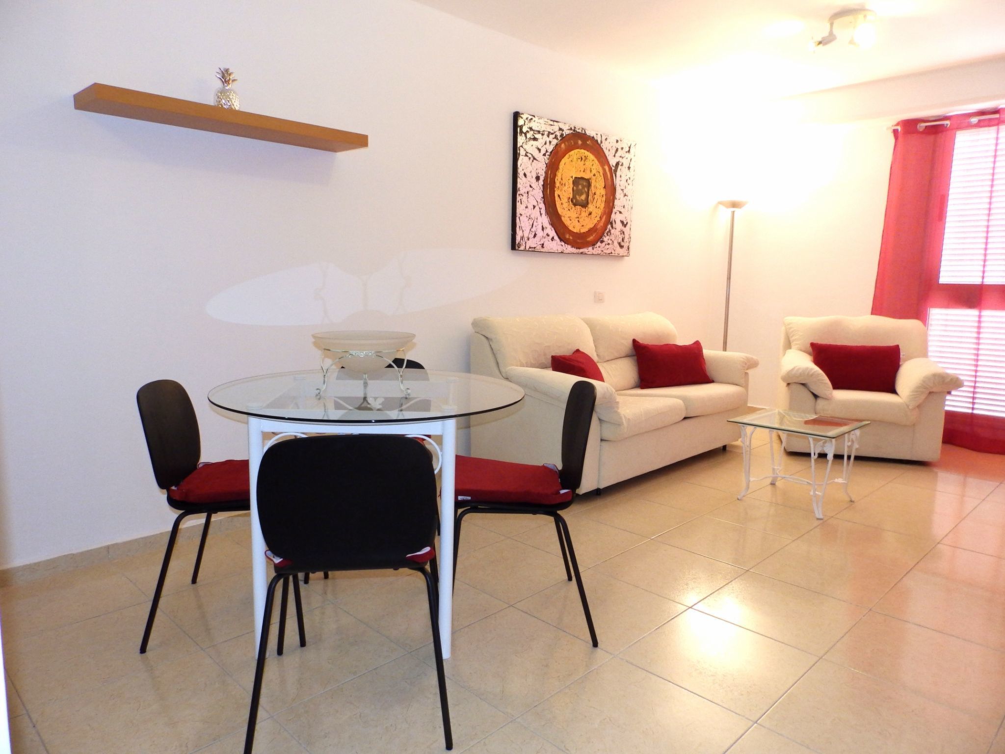 Wohnung mit Terrasse und Blick in el Medano-Binnen