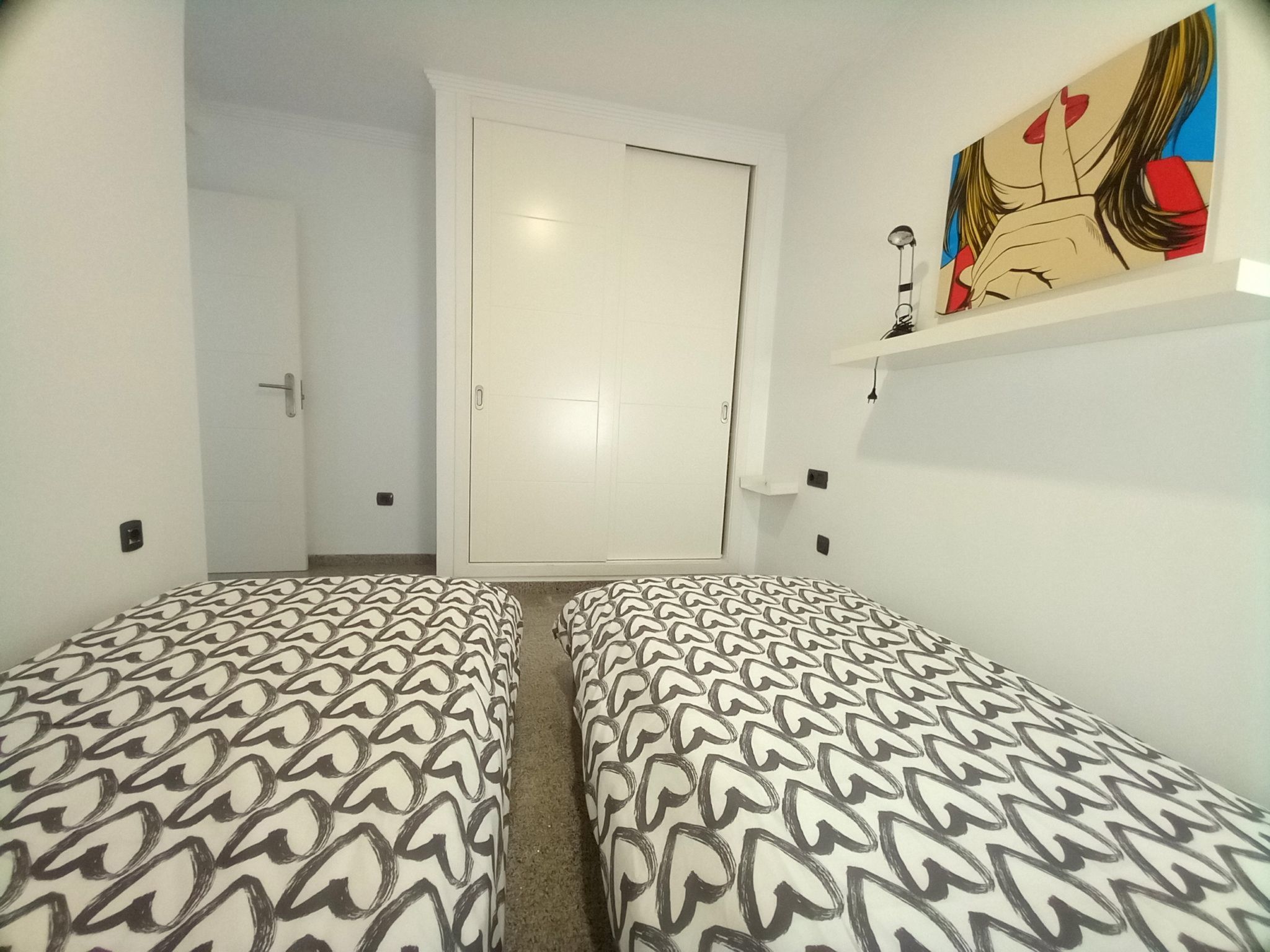 Ferienunterkunft "Playa Chica Medano".-Binnen