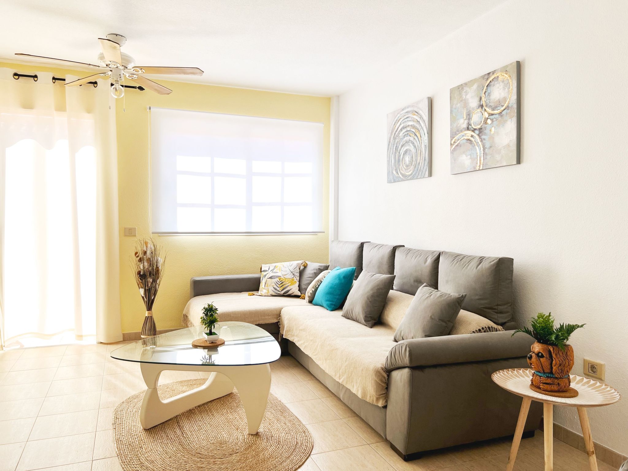 Appartement in Los Cristianos mit gemeinsamem Pool und Terrasse-Image-tags.info