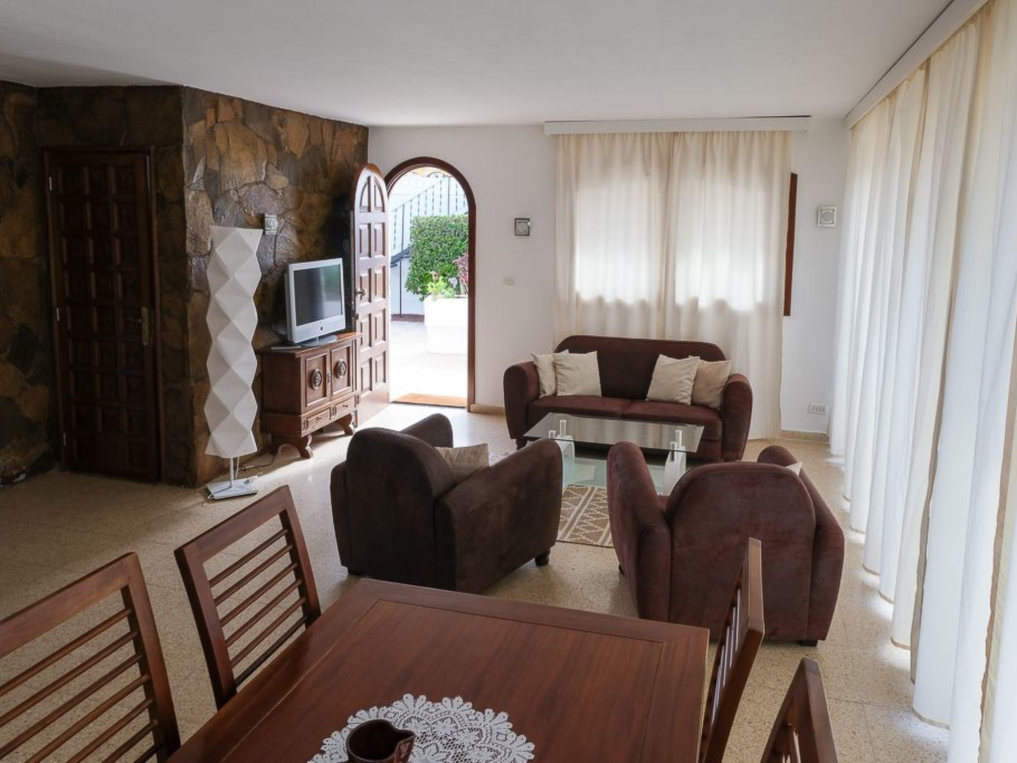 Strandnahes Haus mit Terrasse zum Sonnenuntergang - Inside