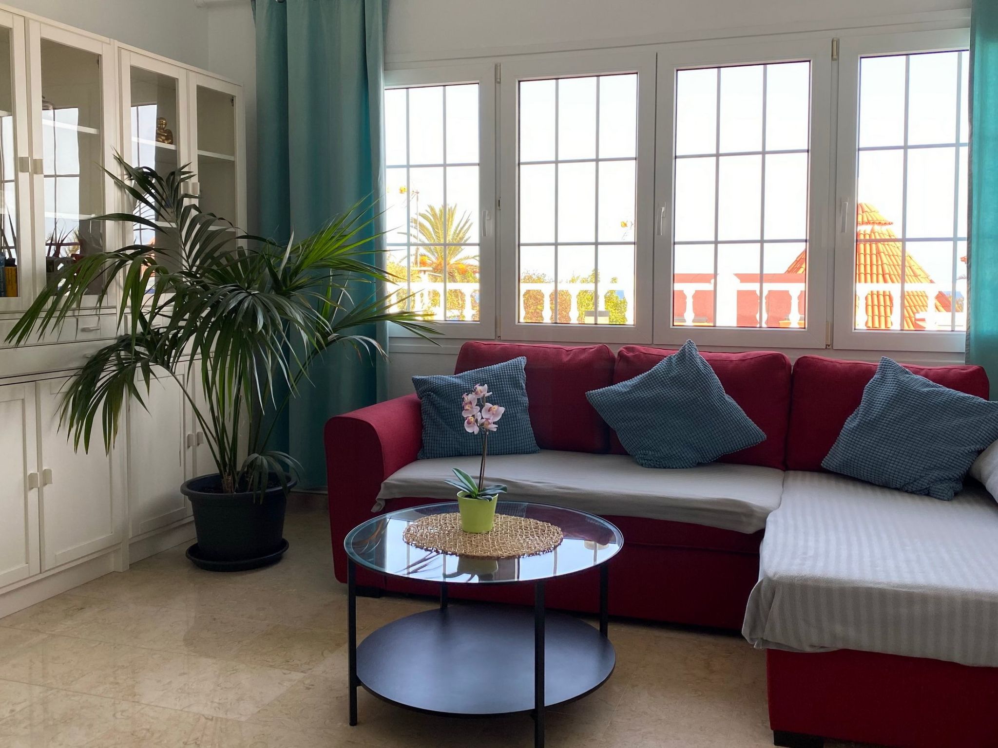 La Palmita mit Meerblick-Binnen