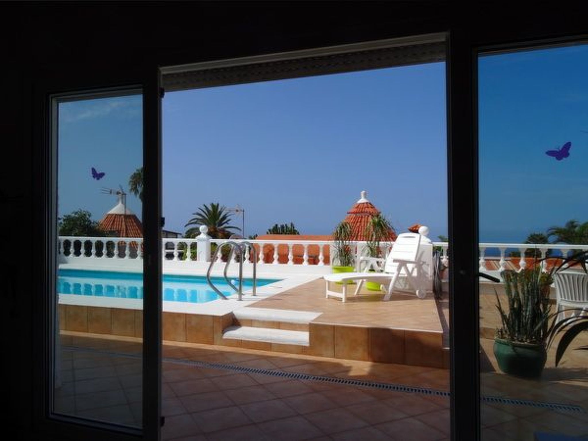 La Palmita mit Meerblick-Binnen