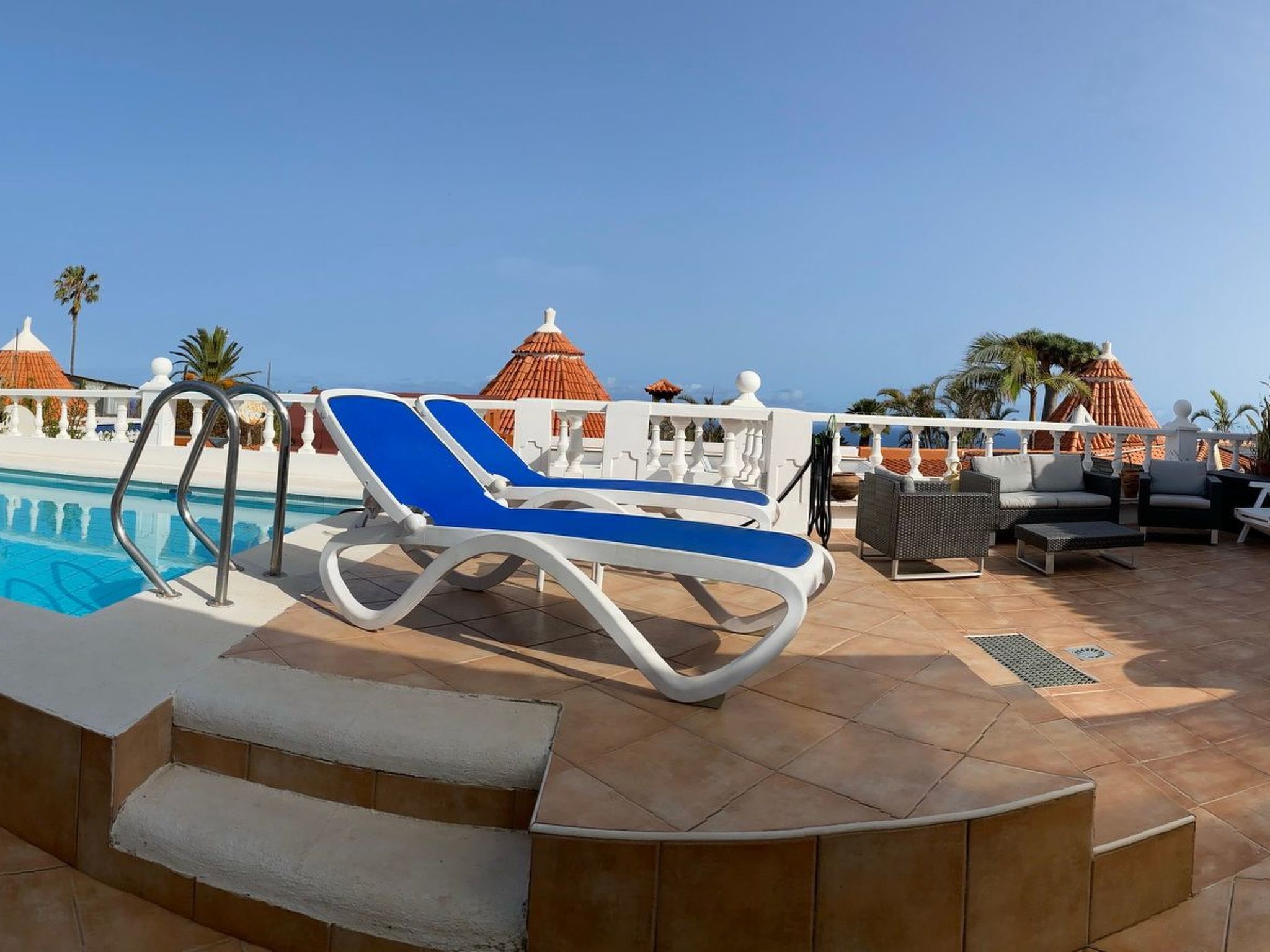 La Palmita mit Meerblick-Binnen