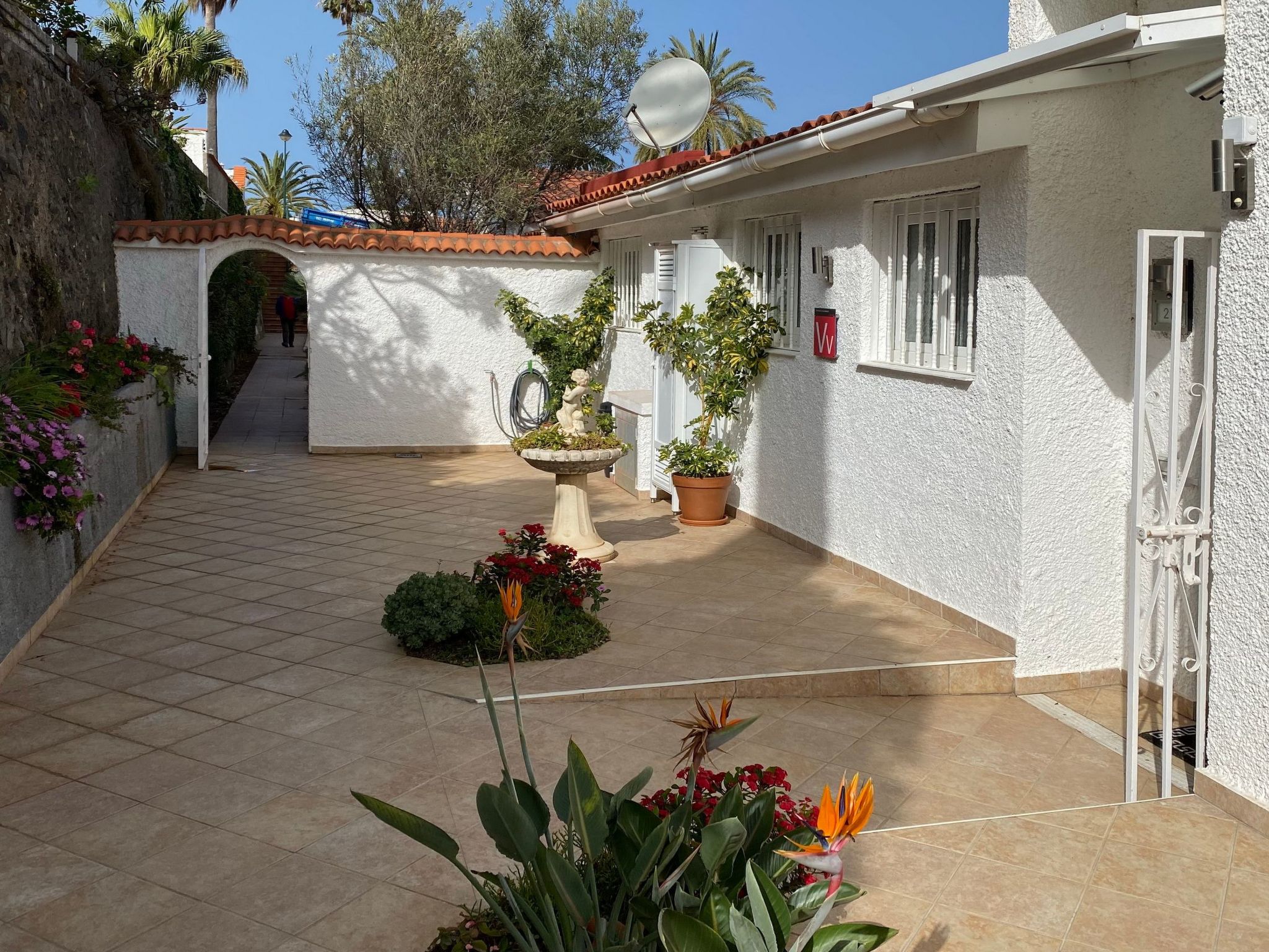 La Palmita mit Meerblick-Binnen