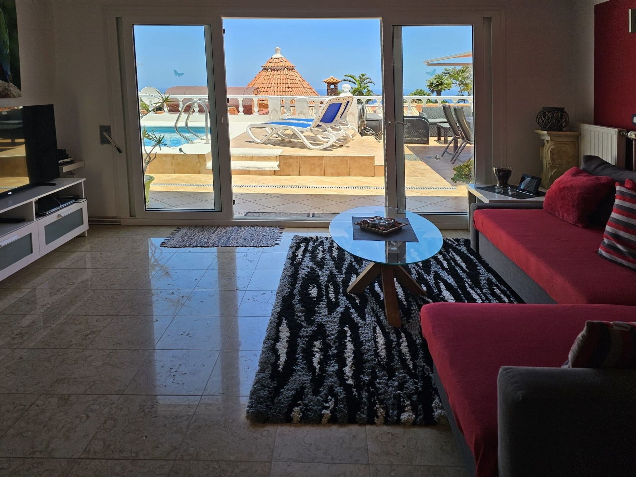 La Palmita mit Meerblick-Binnen