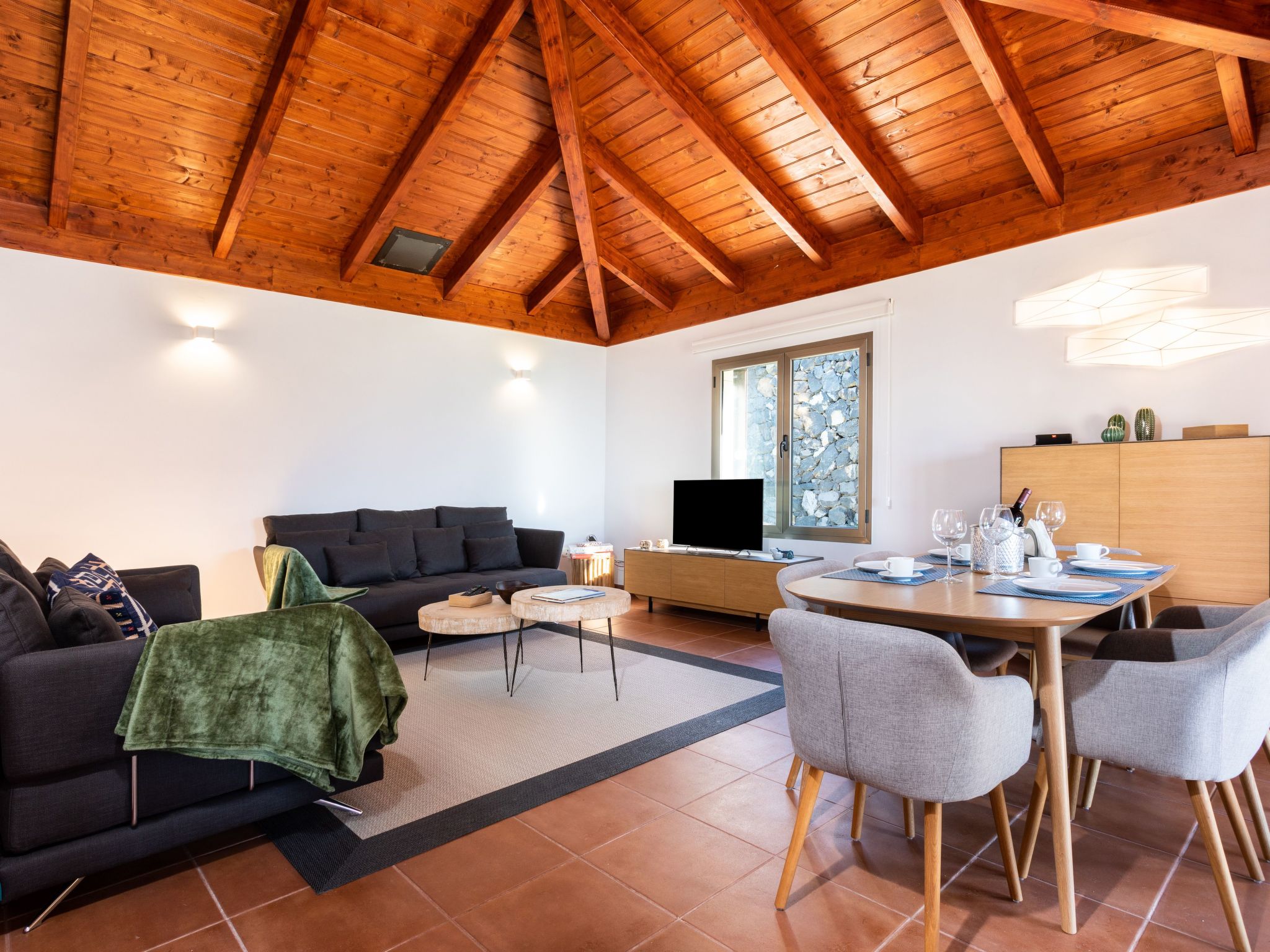 Für 3 Personen und 1 Kind in Juan Fernández, Teneriffa (Nordküste von Teneriffa-Inside