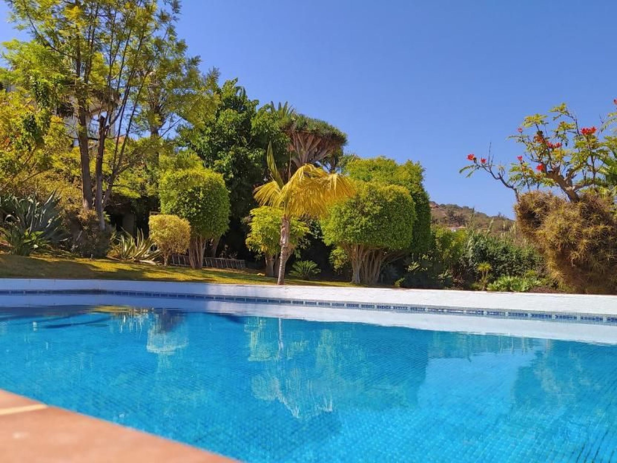 In El Sauzal mit Großem Pool und Meerblick