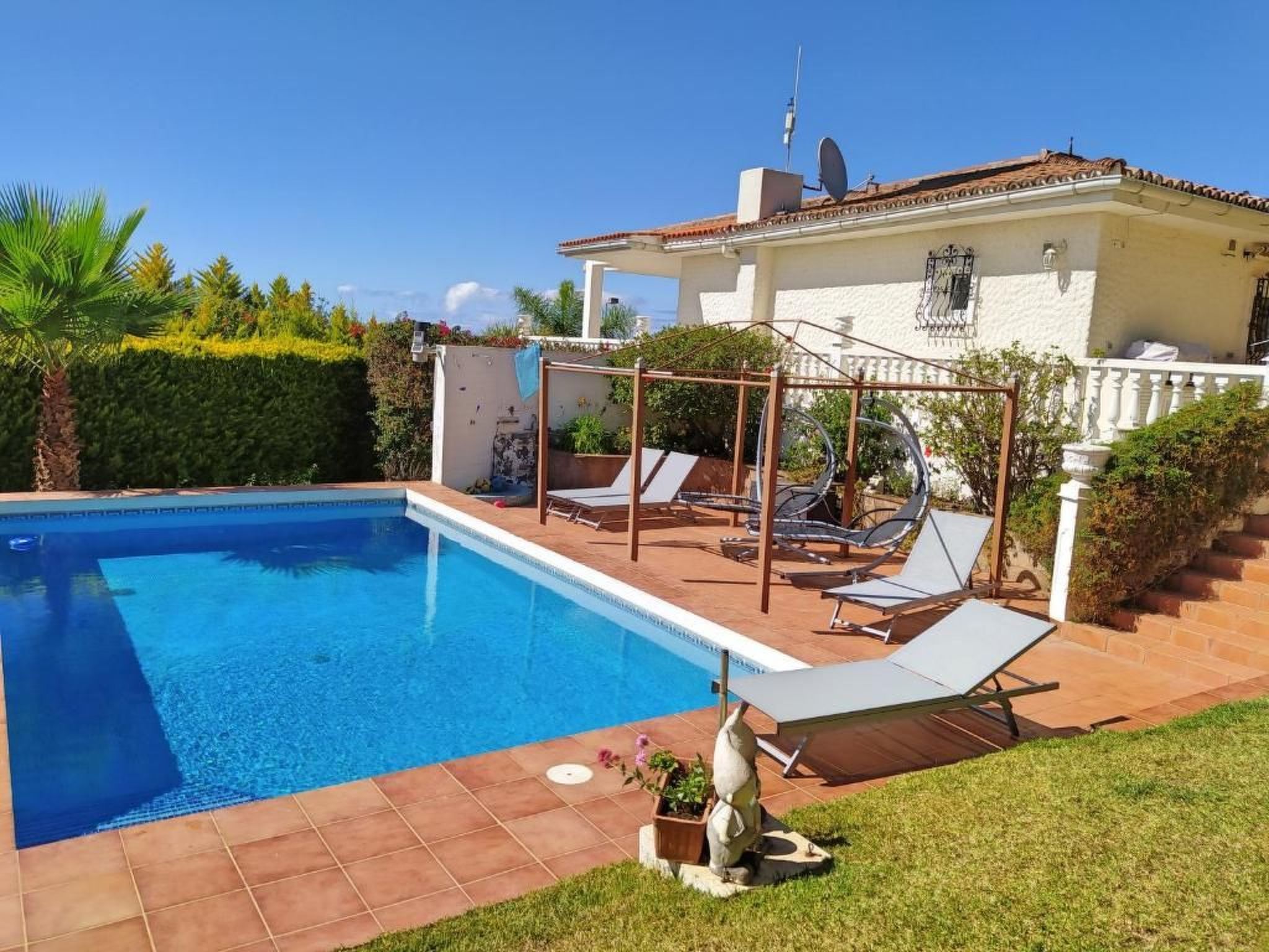 In El Sauzal mit Großem Pool und Meerblick