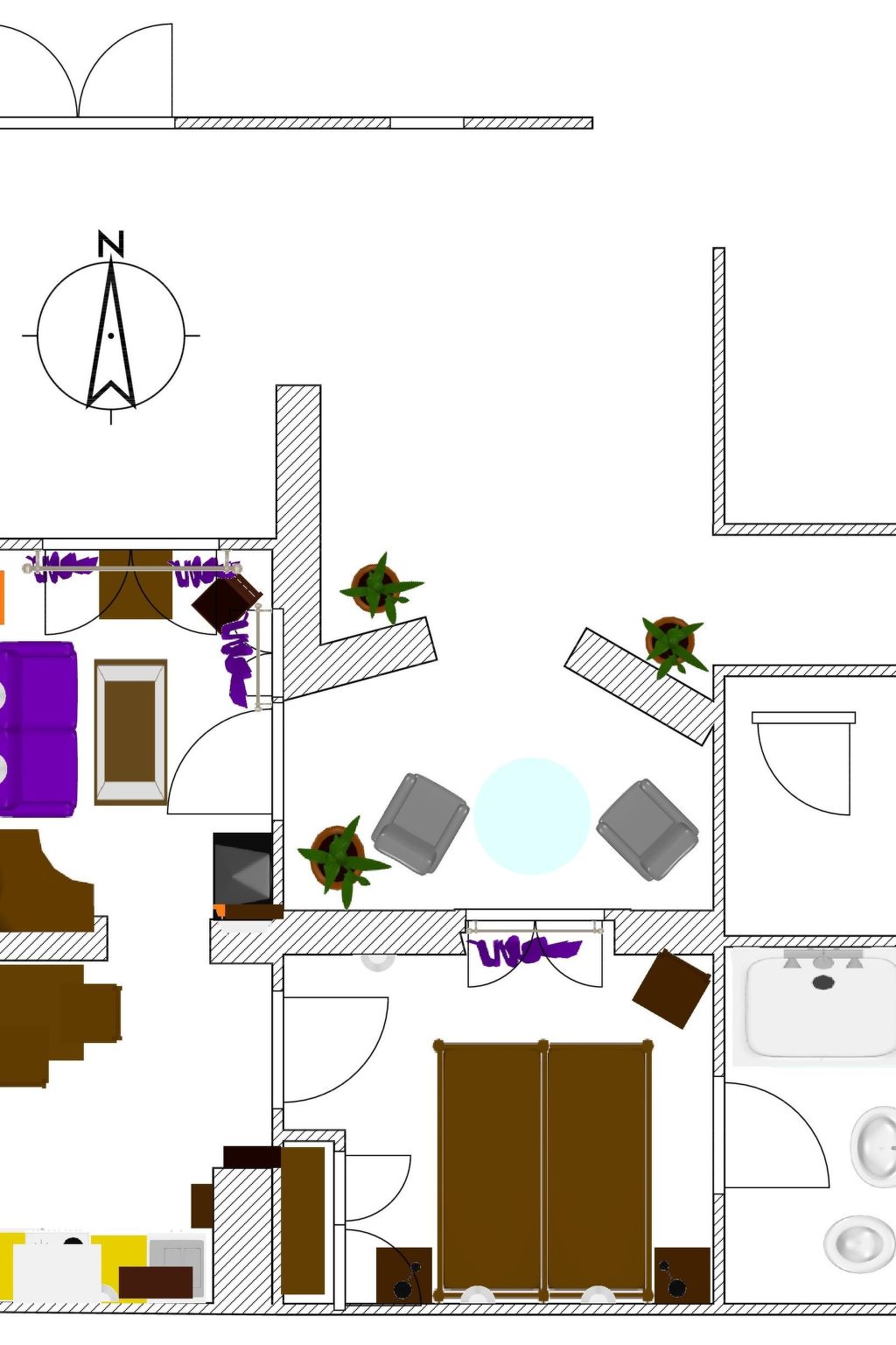Für 2 Personen ca. 45 m&sup2; in Icod de los Vinos, Teneriffa (Nordküste von Te-Image-tags.info