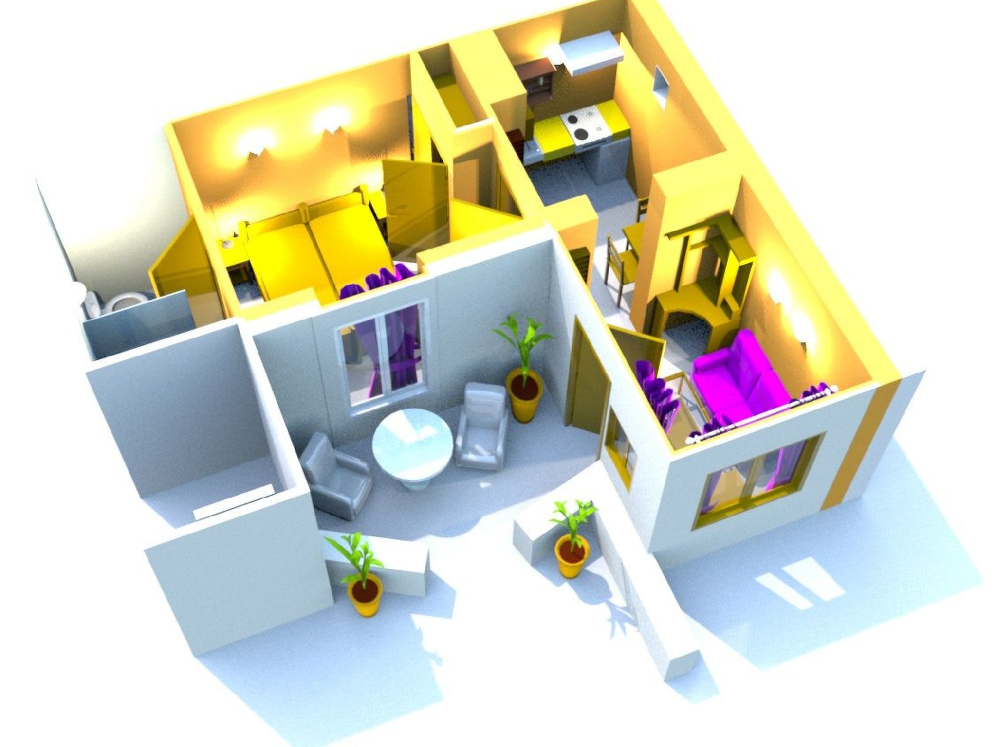 Für 2 Personen ca. 45 m&sup2; in Icod de los Vinos, Teneriffa (Nordküste von Te-Image-tags.info