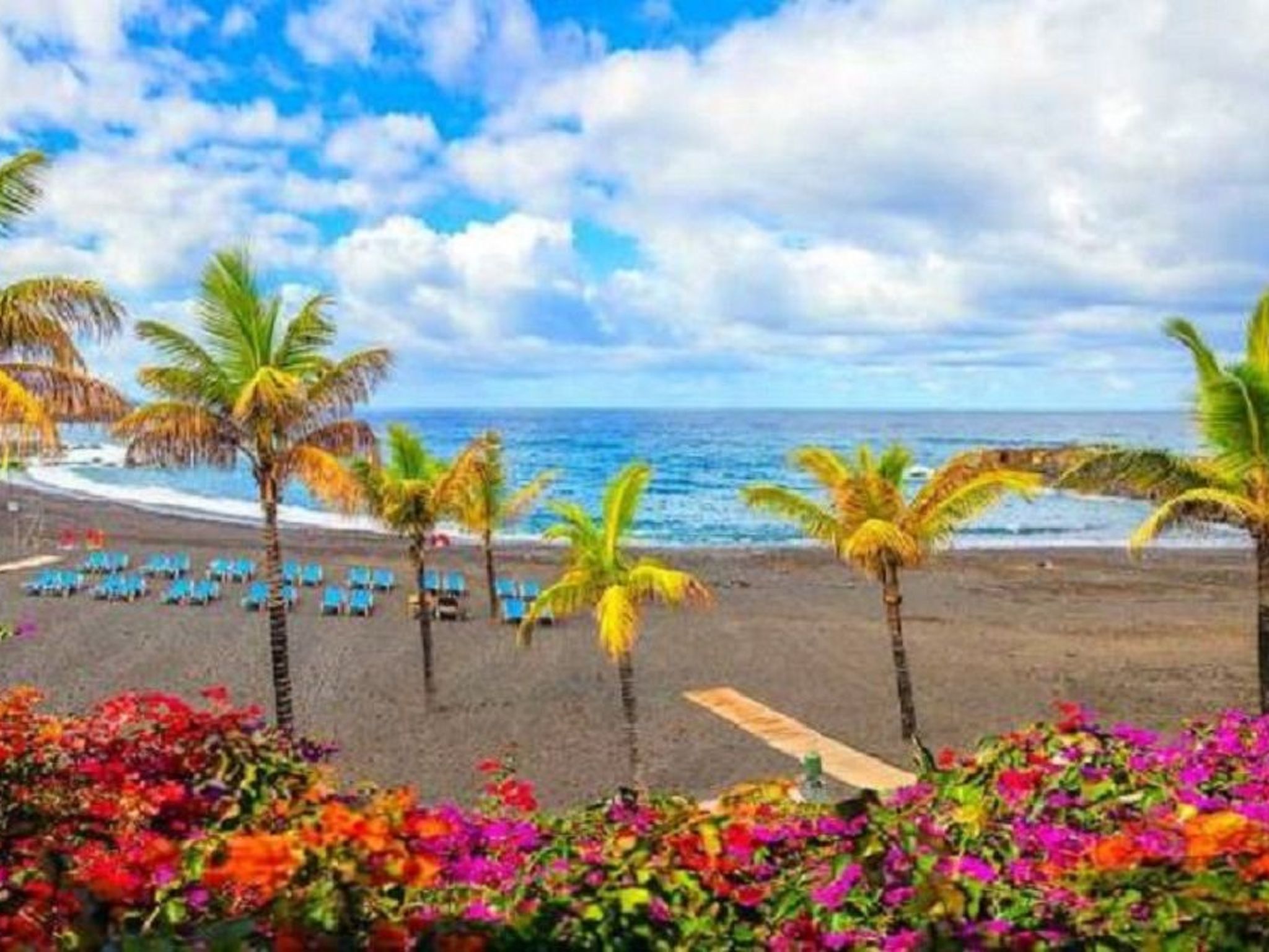 Beatifull apto Meerblick Playa Jardin wiffi-Binnen