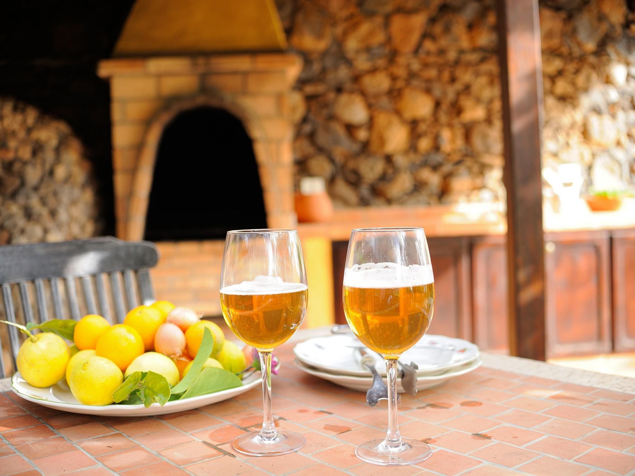 Mit Schwimmbad nur für Erwachsene-Drinnen