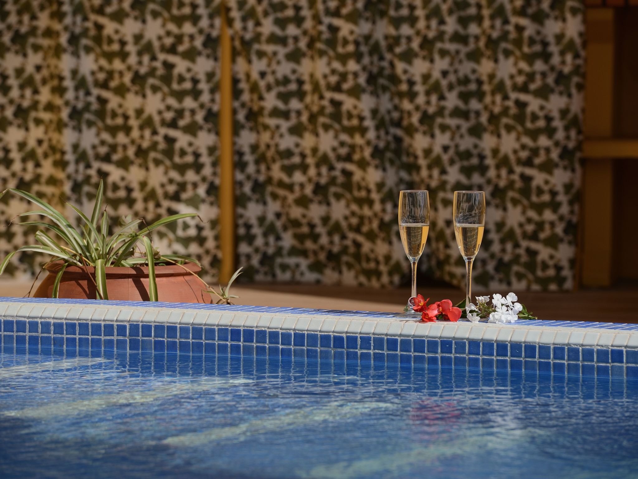 Mit Schwimmbad nur für Erwachsene-Binnen