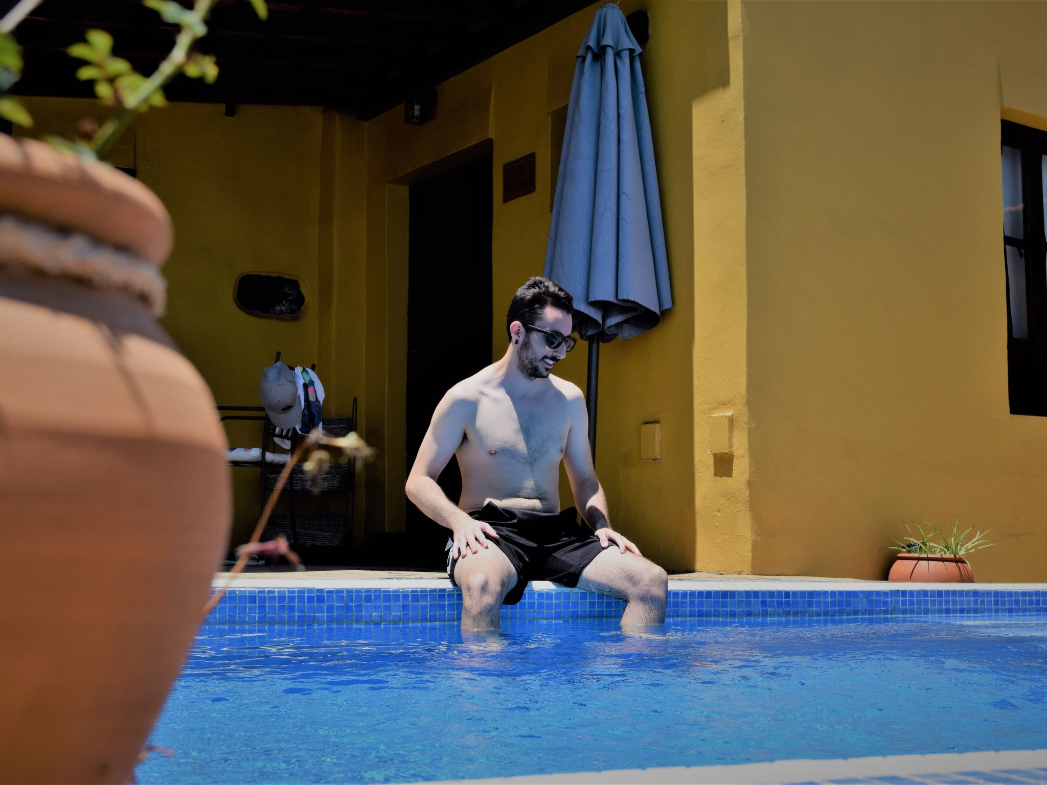 Mit Schwimmbad nur für Erwachsene-Binnen