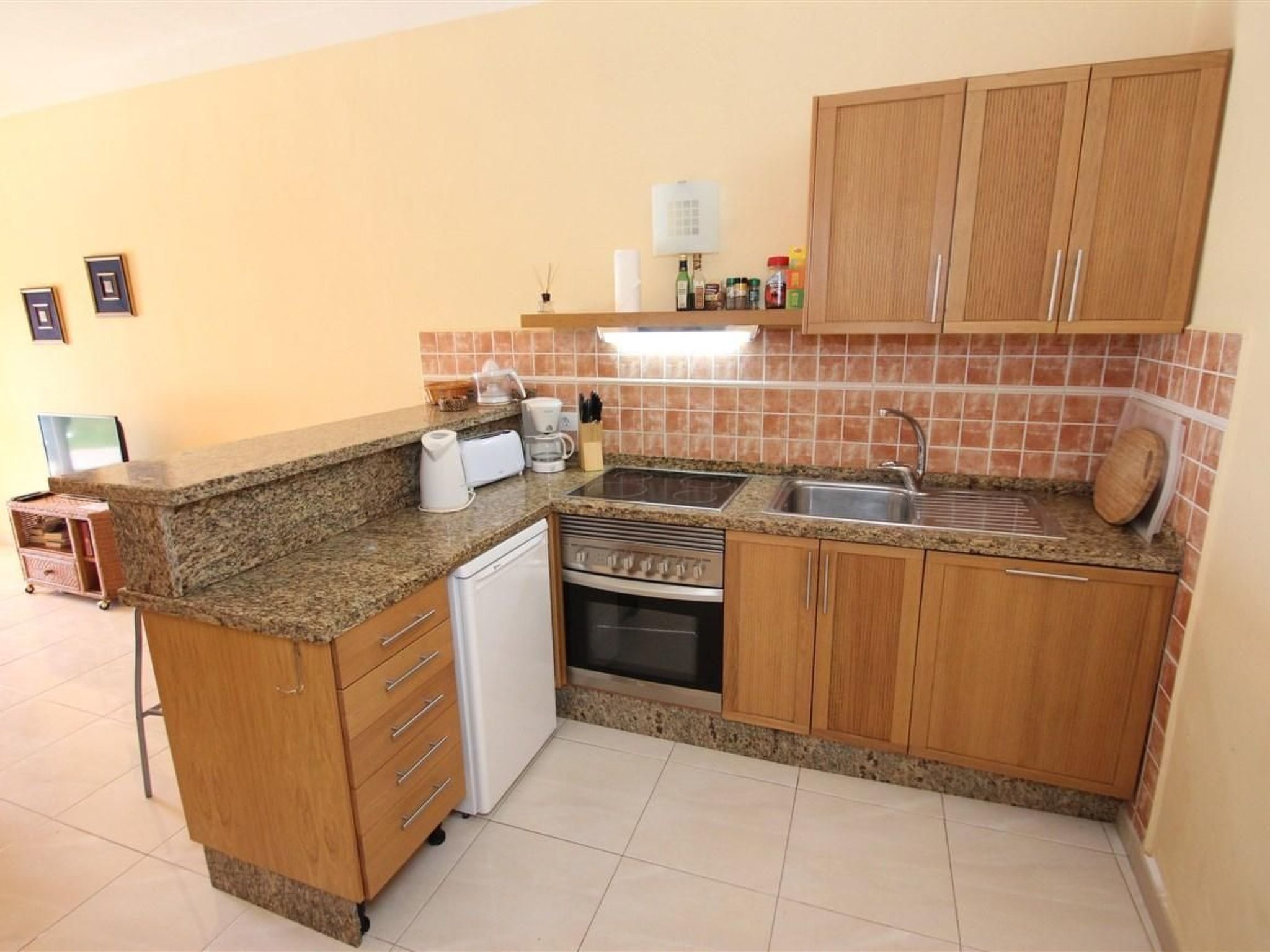 Modern eingerichtete Wohnung Leon mit Terrasse